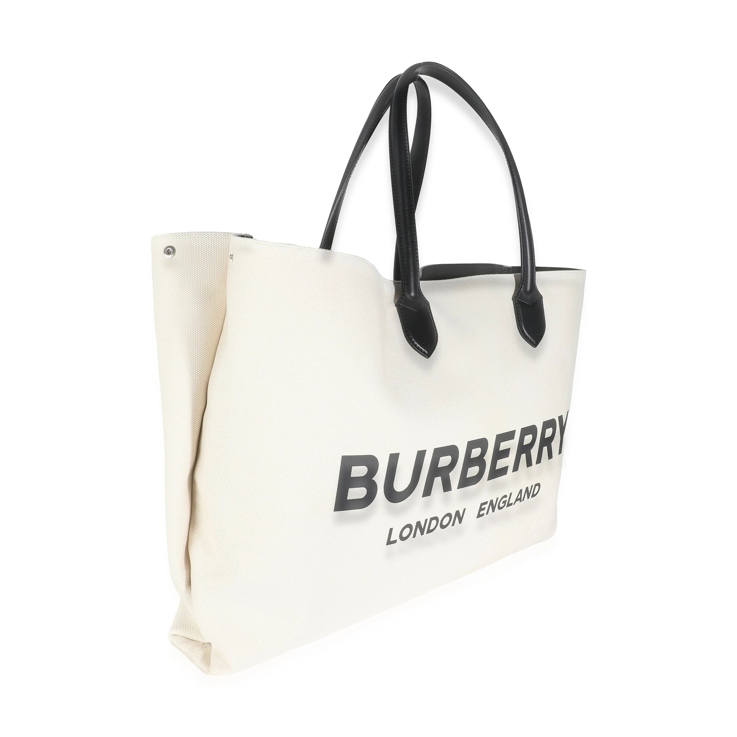 Natural Beige Canvas Lewes Tote - Image 3