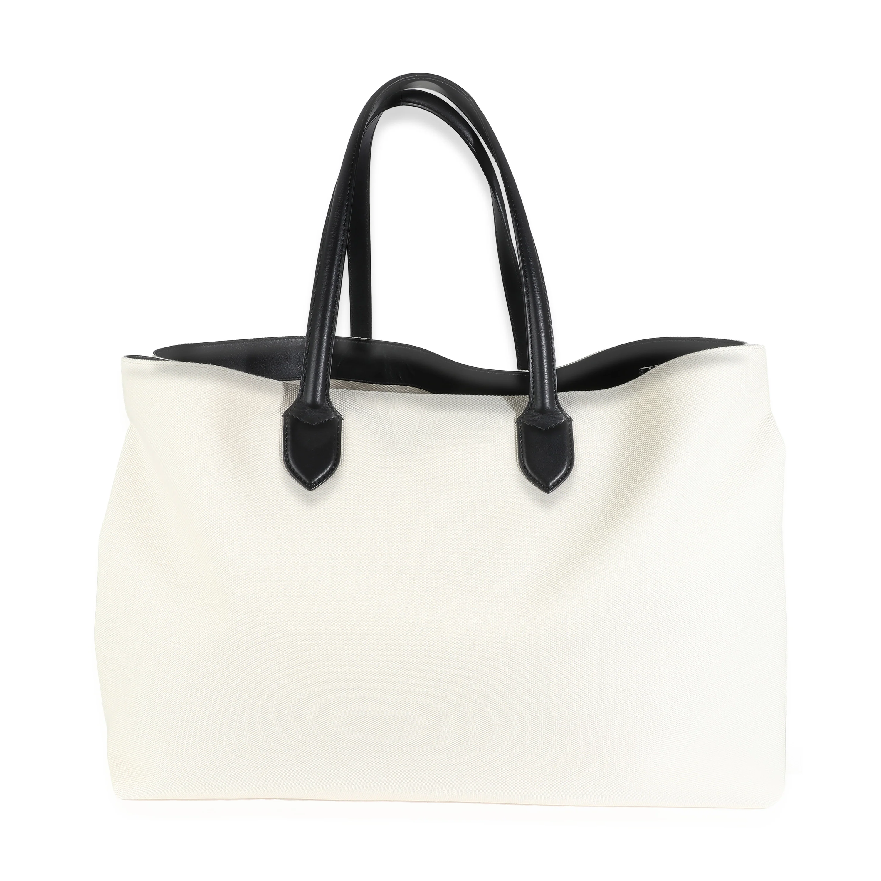 Natural Beige Canvas Lewes Tote - Image 6