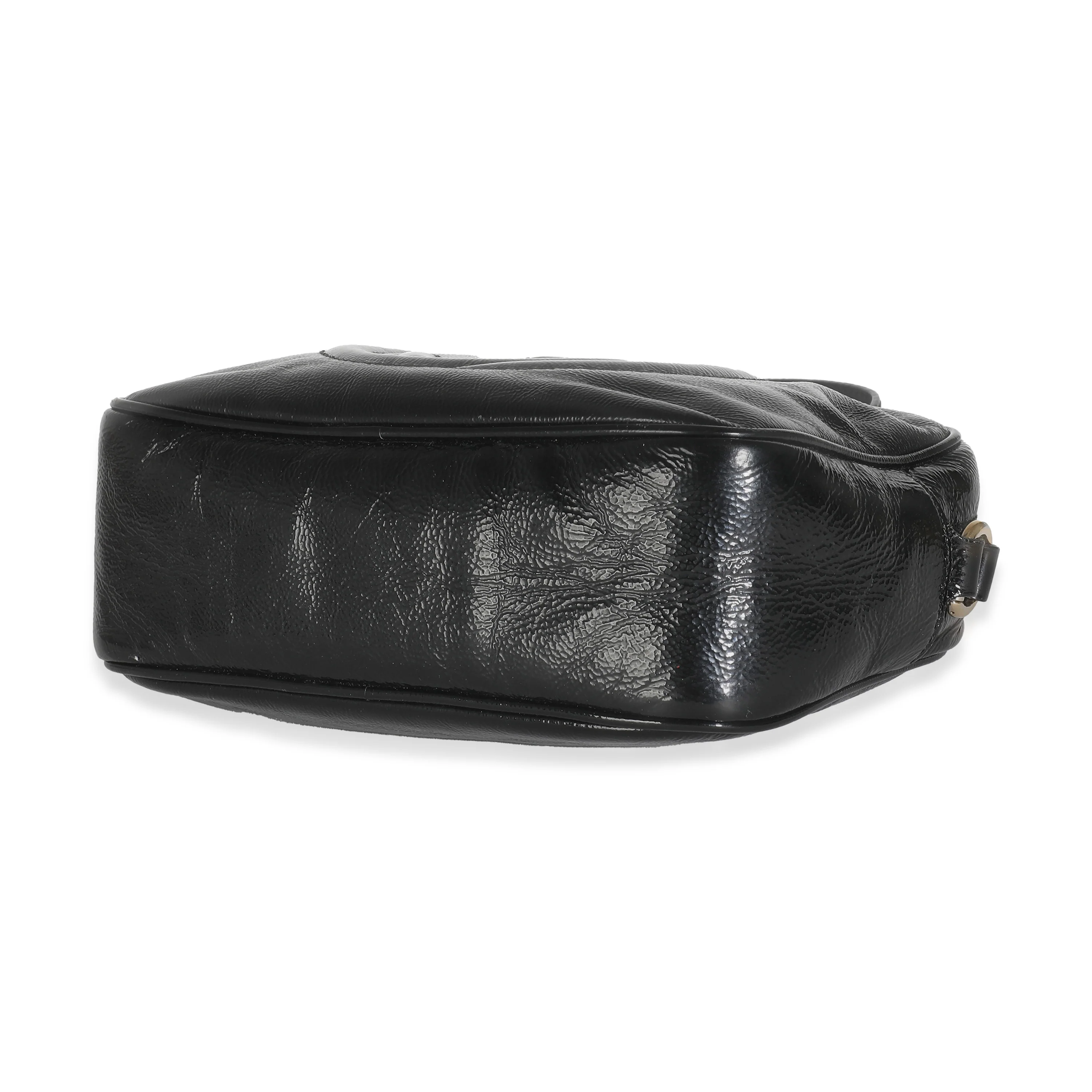 Black Patent Small Soho Disco Crossbody - Image 7