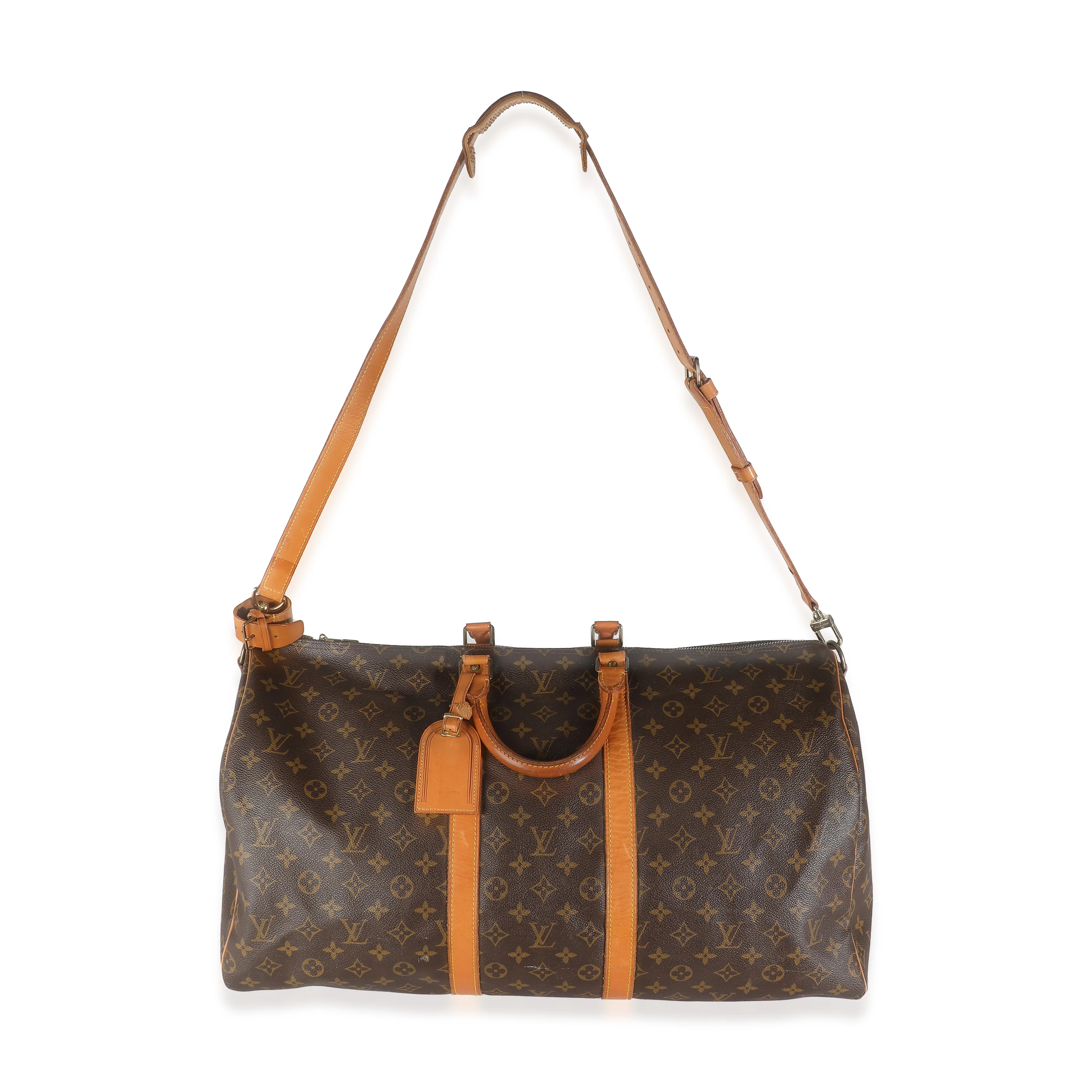 Monogram Canvas Keepall Bandouliere 55 - Image 8