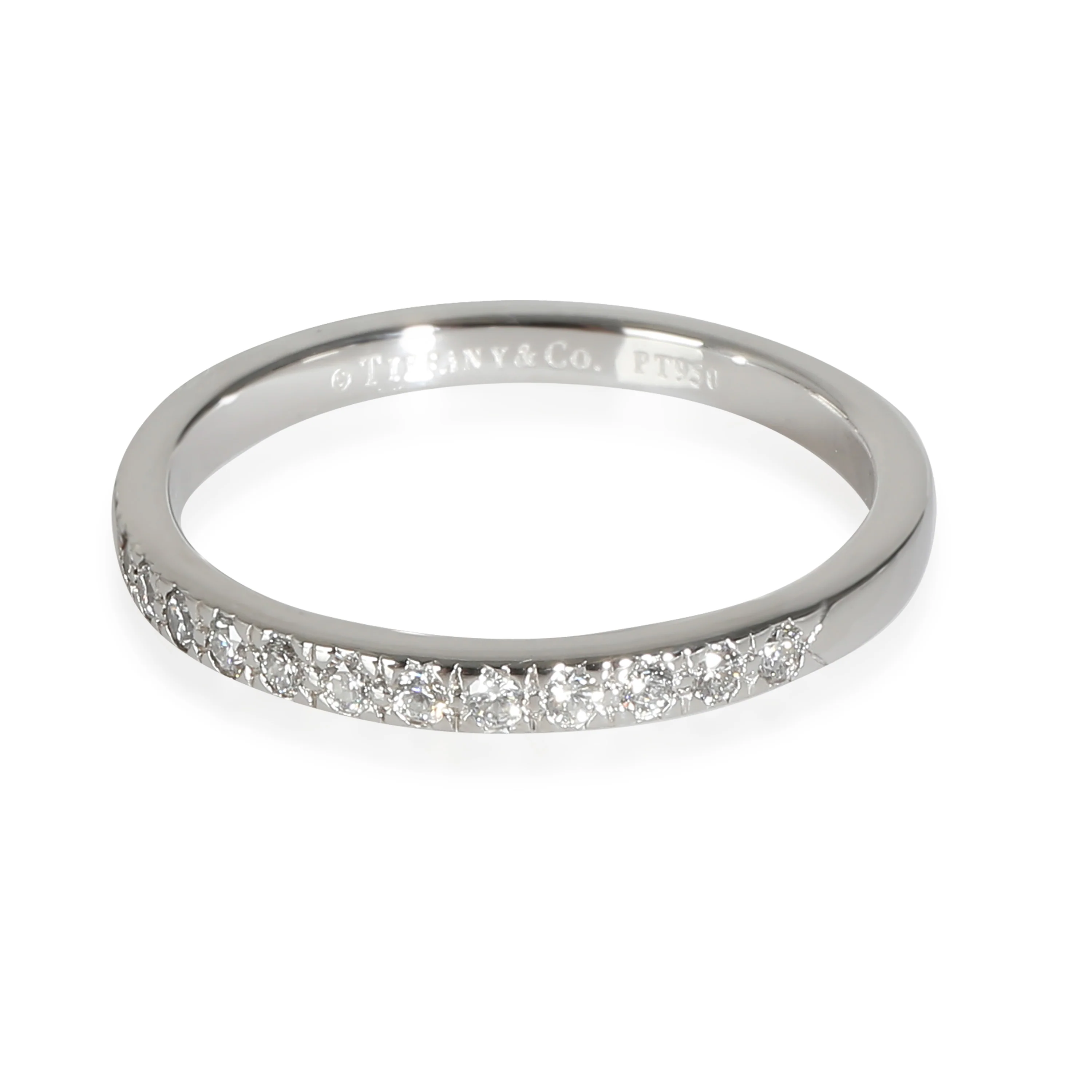 Novo Band in  Platinum 0.16 CTW - Image 2