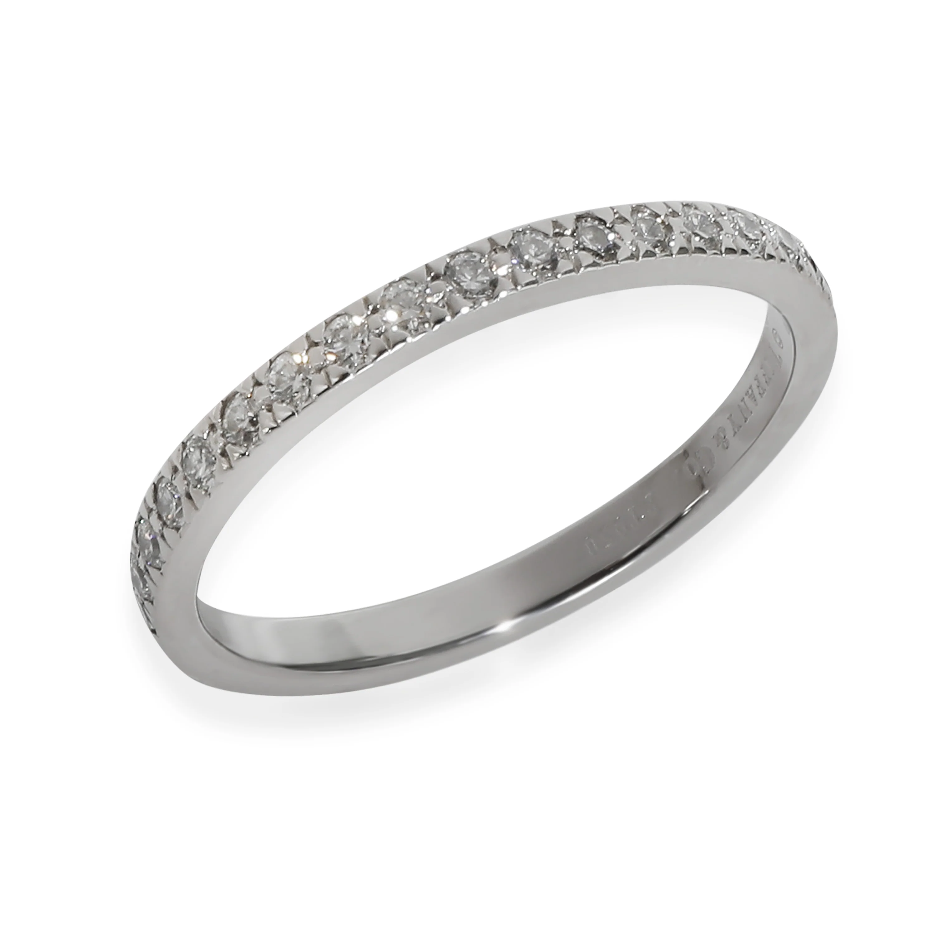 Novo Band in  Platinum 0.16 CTW - Image 3