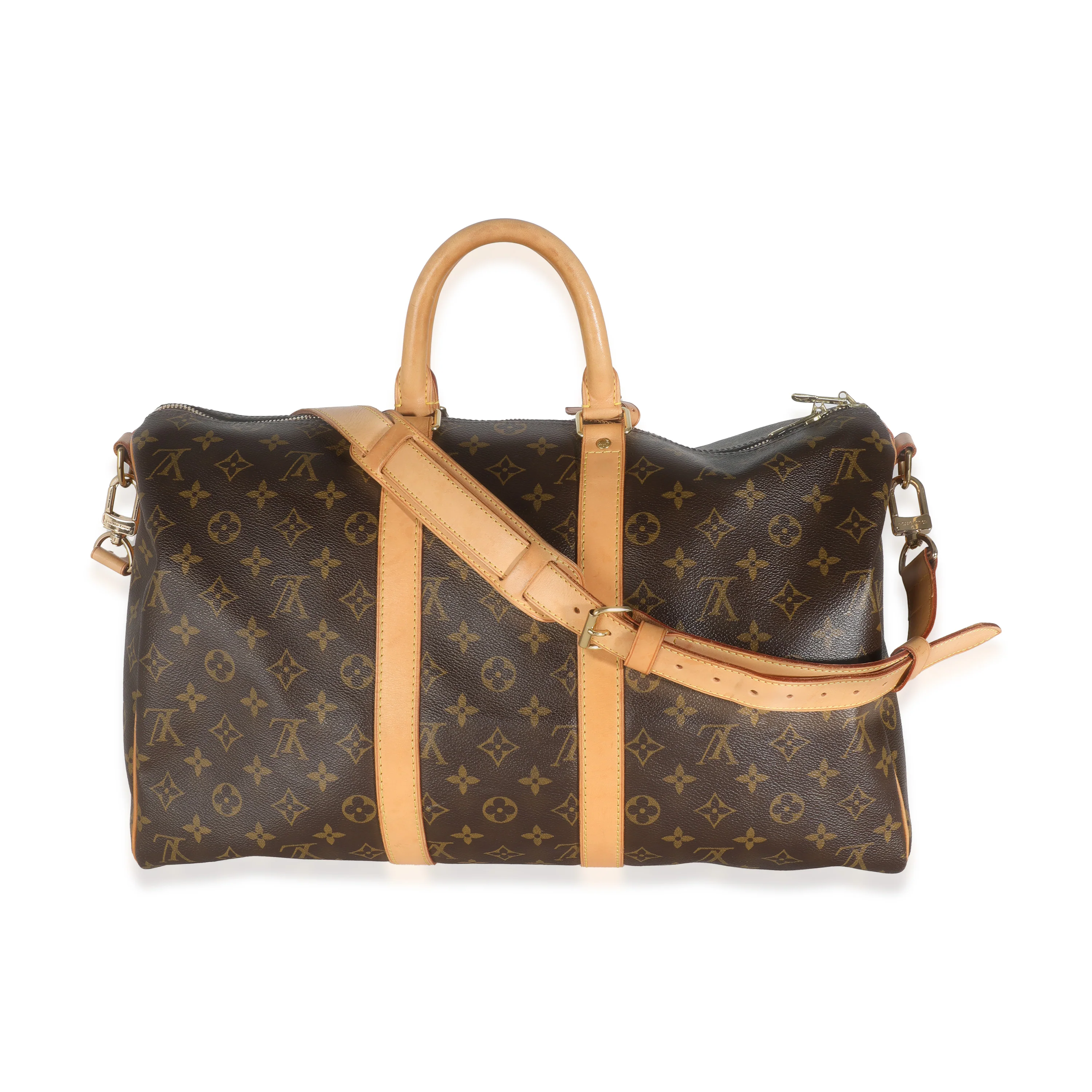 Monogram Canvas Keepall Bandouliere 45 - Image 4