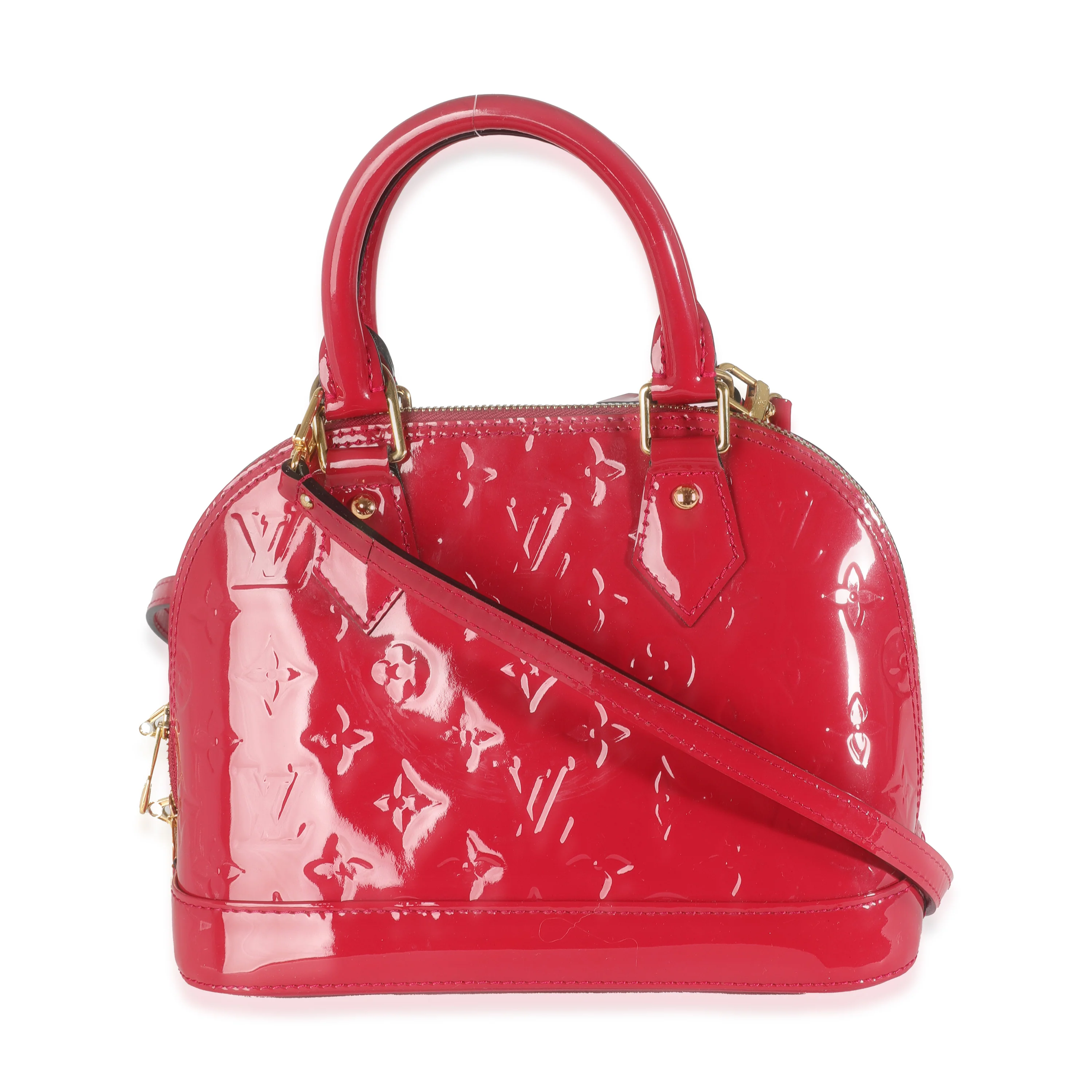 Indian Rose Monogram Vernis Alma BB - Image 4