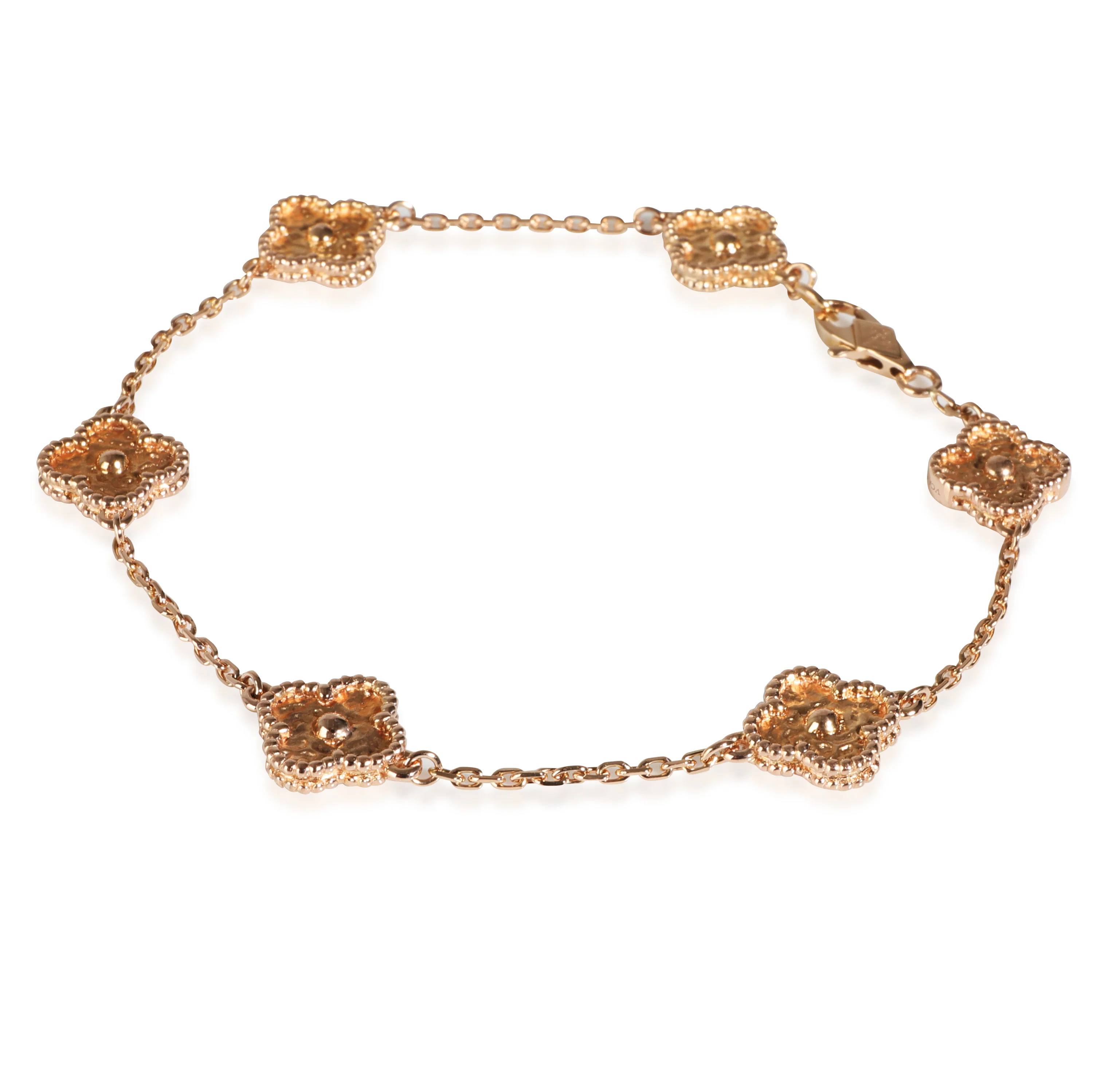 Alhambra Bracelet in 18k Rose Gold - Image 2