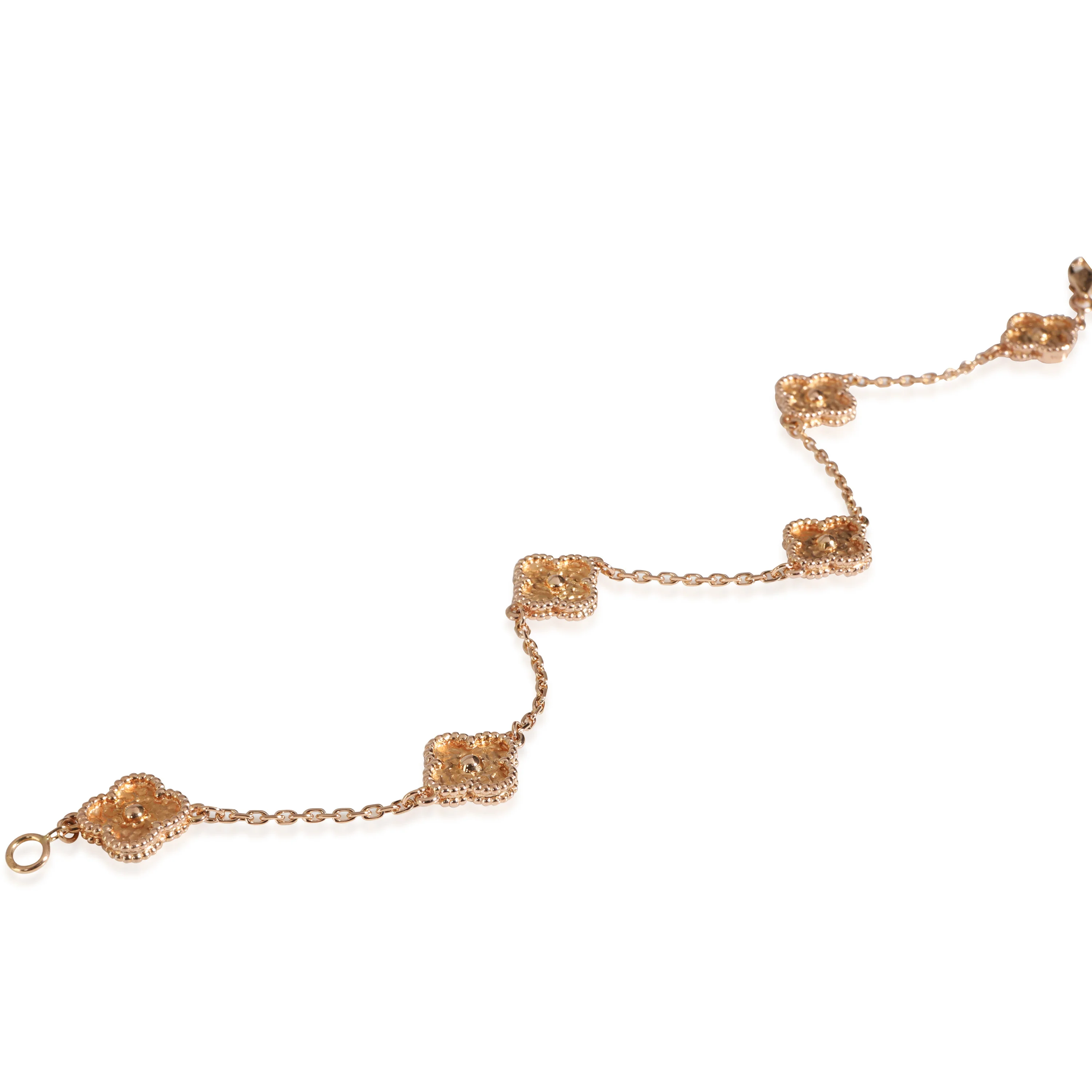 Alhambra Bracelet in 18k Rose Gold - Image 3