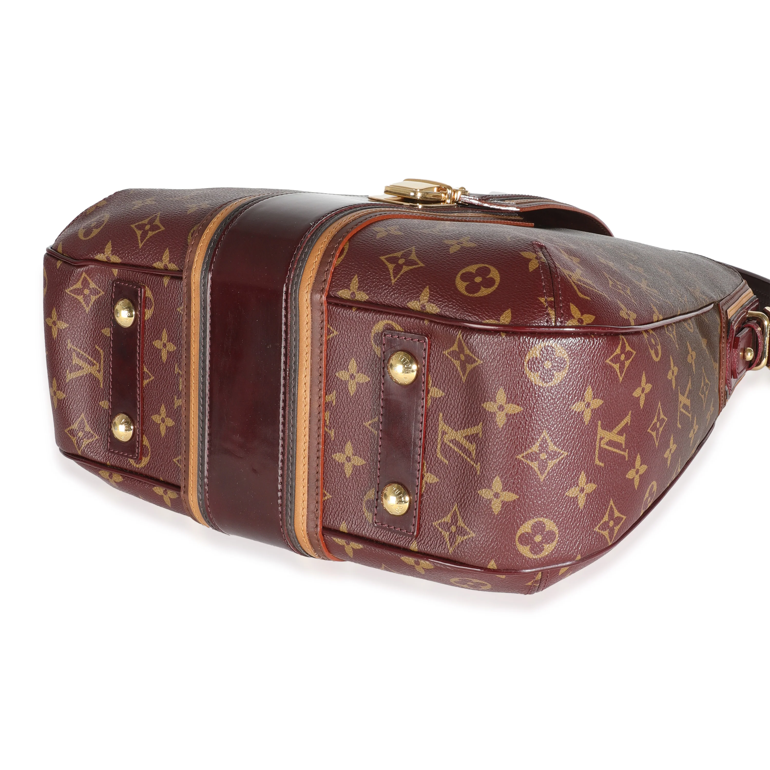 Bordeaux Monogram Mirage Musette Bag - Image 6