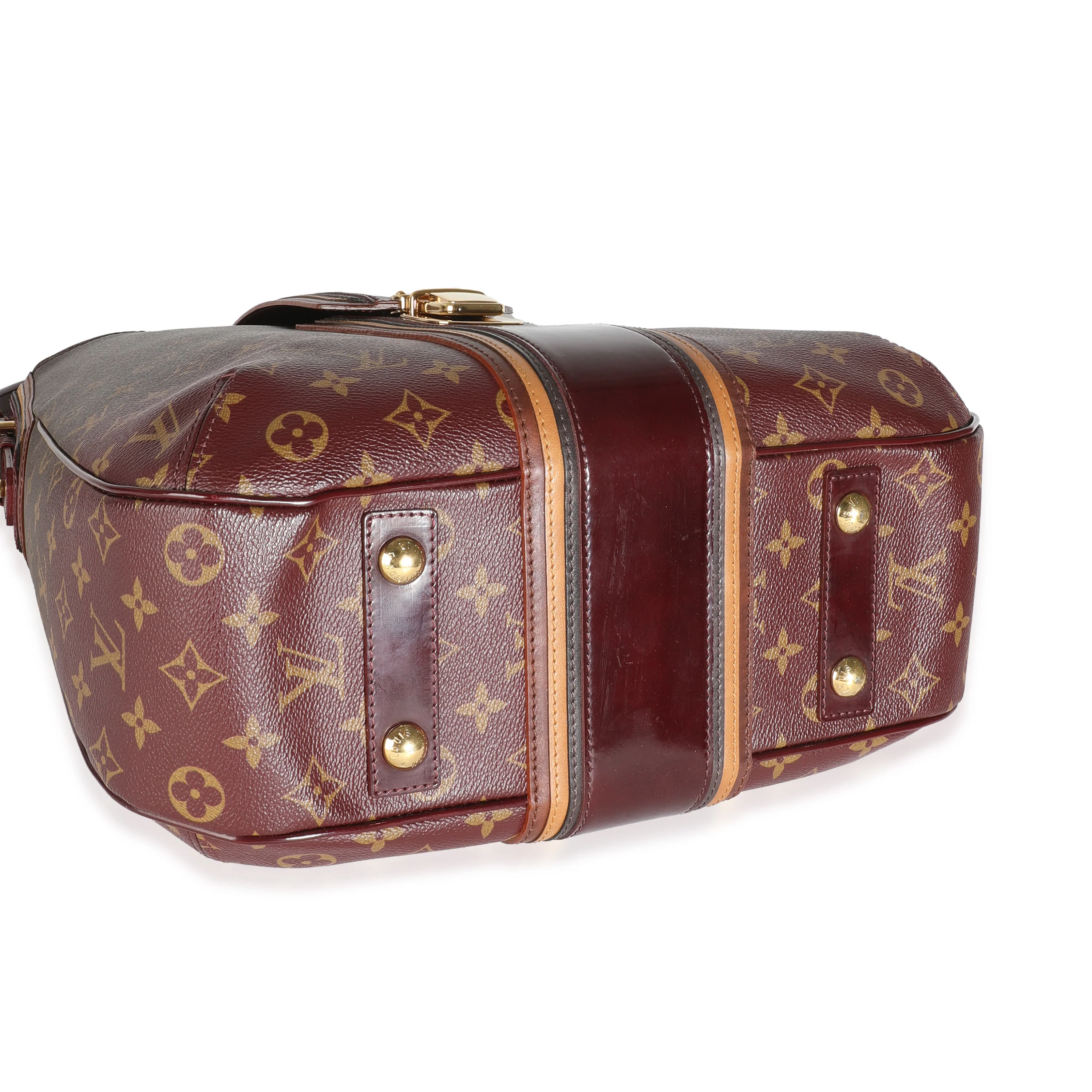 Bordeaux Monogram Mirage Musette Bag - Image 7