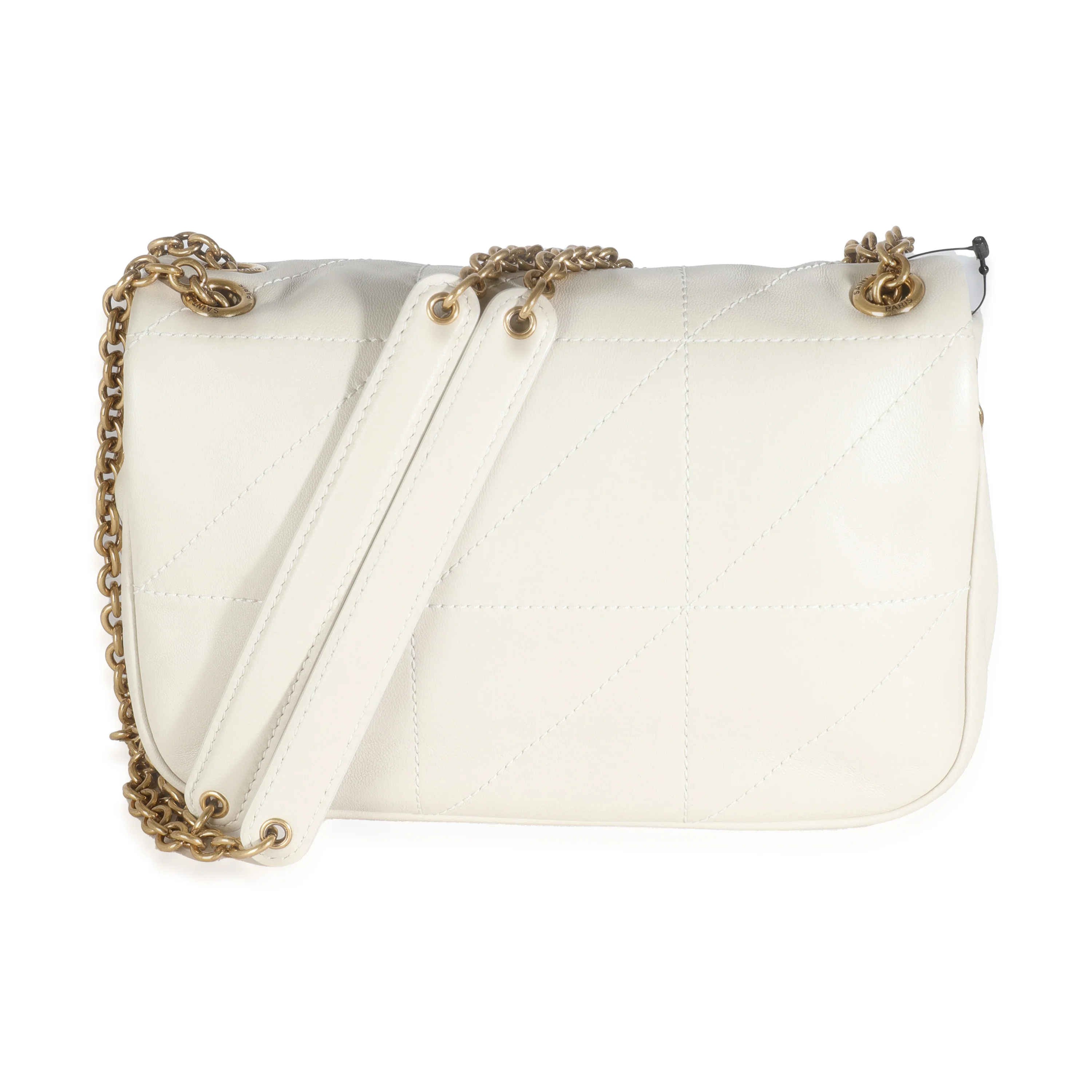 Ivory Quilted Lambskin Mini Jamie 4.3 - Image 4