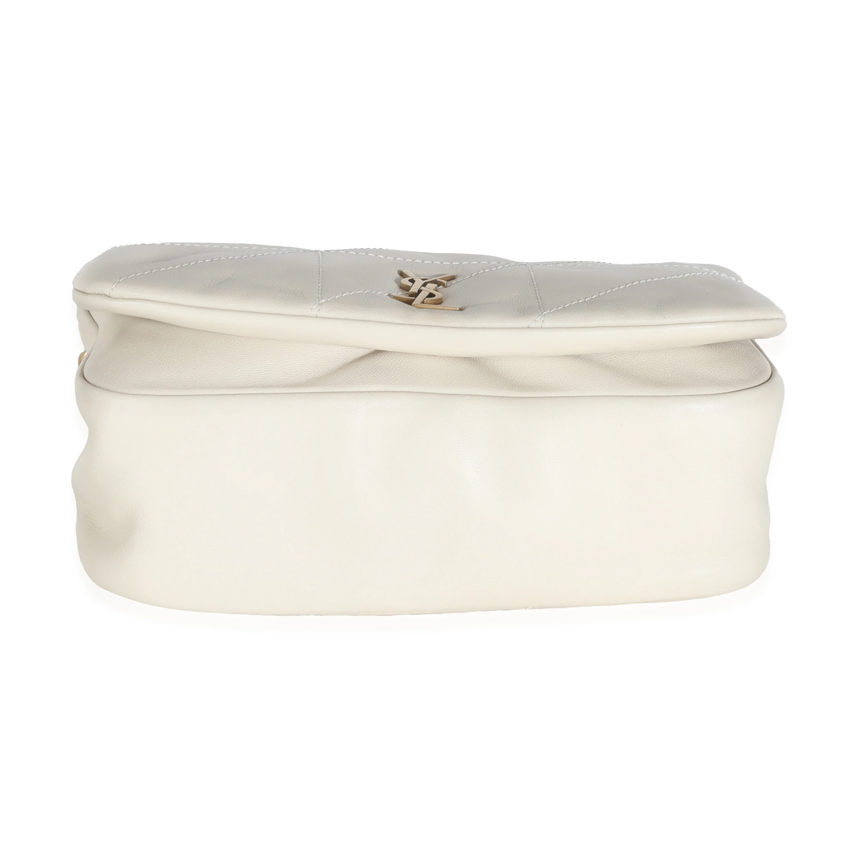 Ivory Quilted Lambskin Mini Jamie 4.3 - Image 5