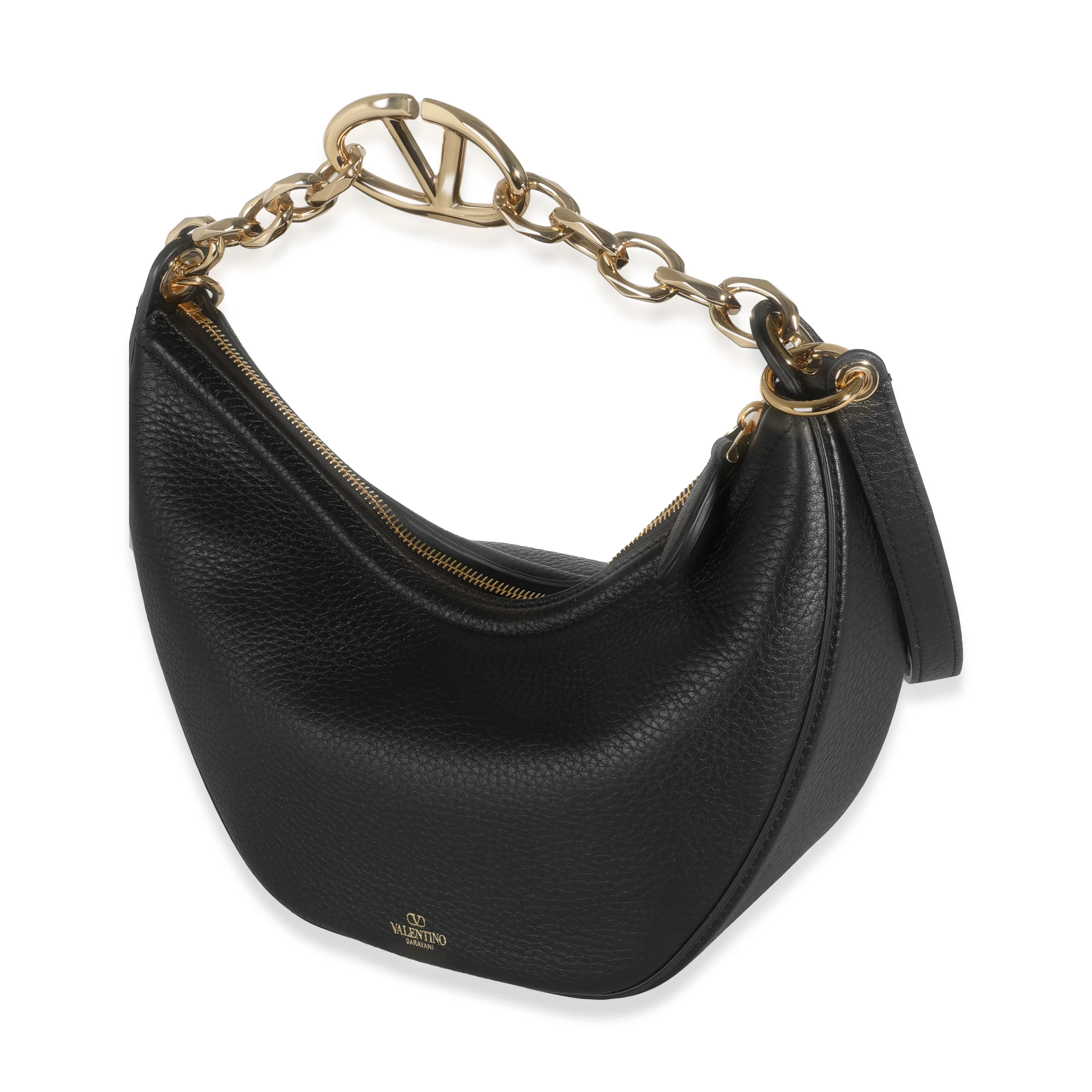 Black Nappa Small Vlogo Moon Hobo - Image 2