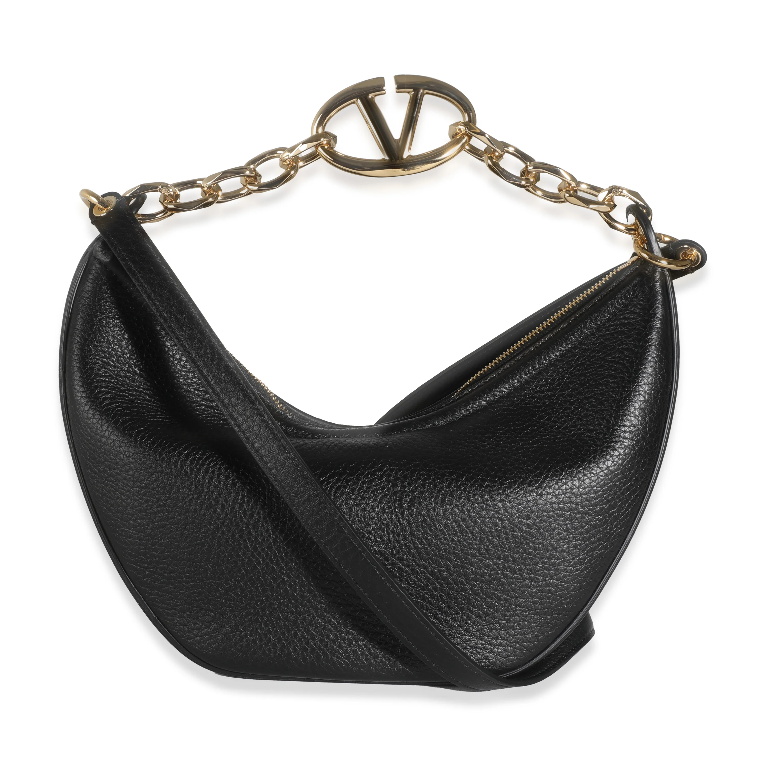 Black Nappa Small Vlogo Moon Hobo - Image 4