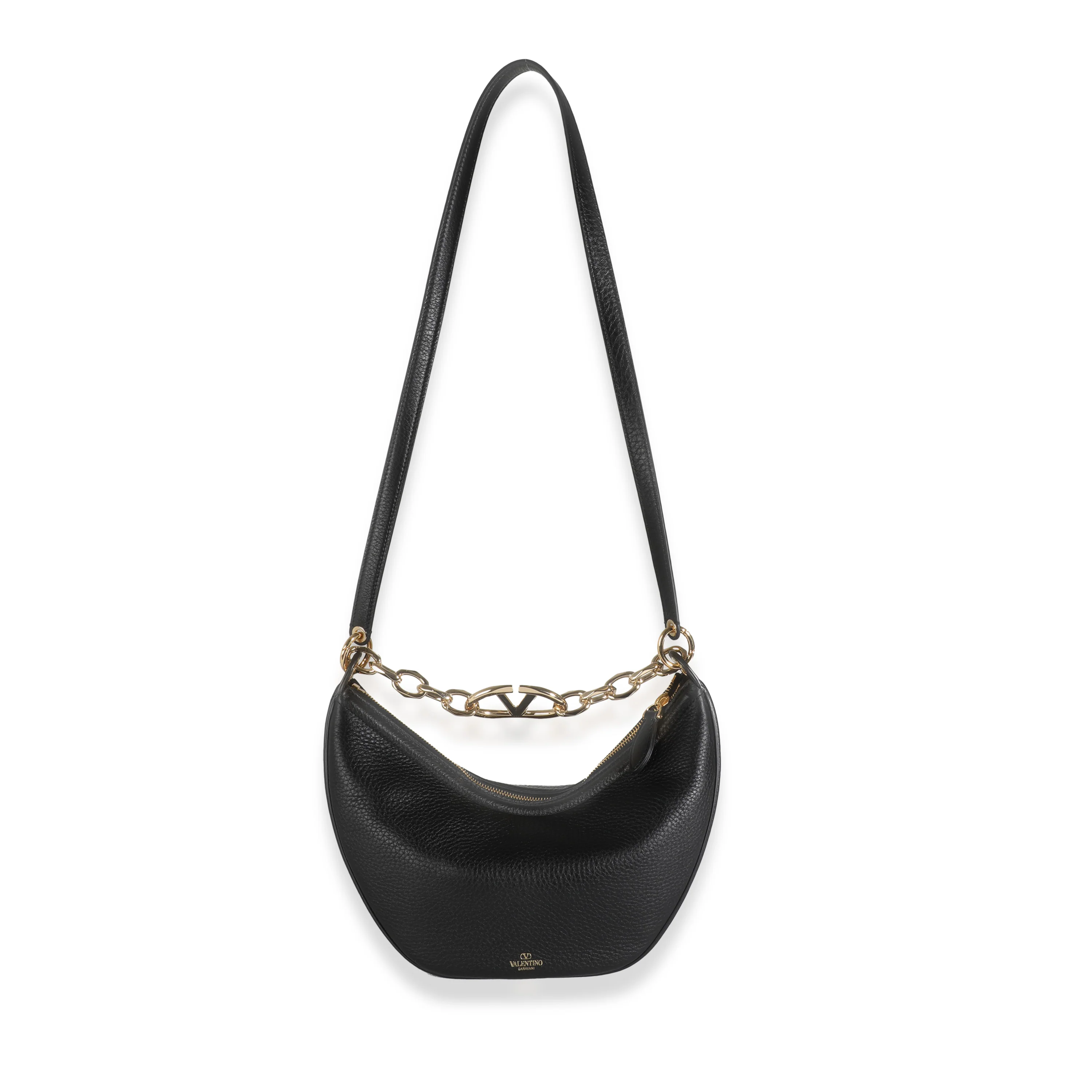 Black Nappa Small Vlogo Moon Hobo - Image 5