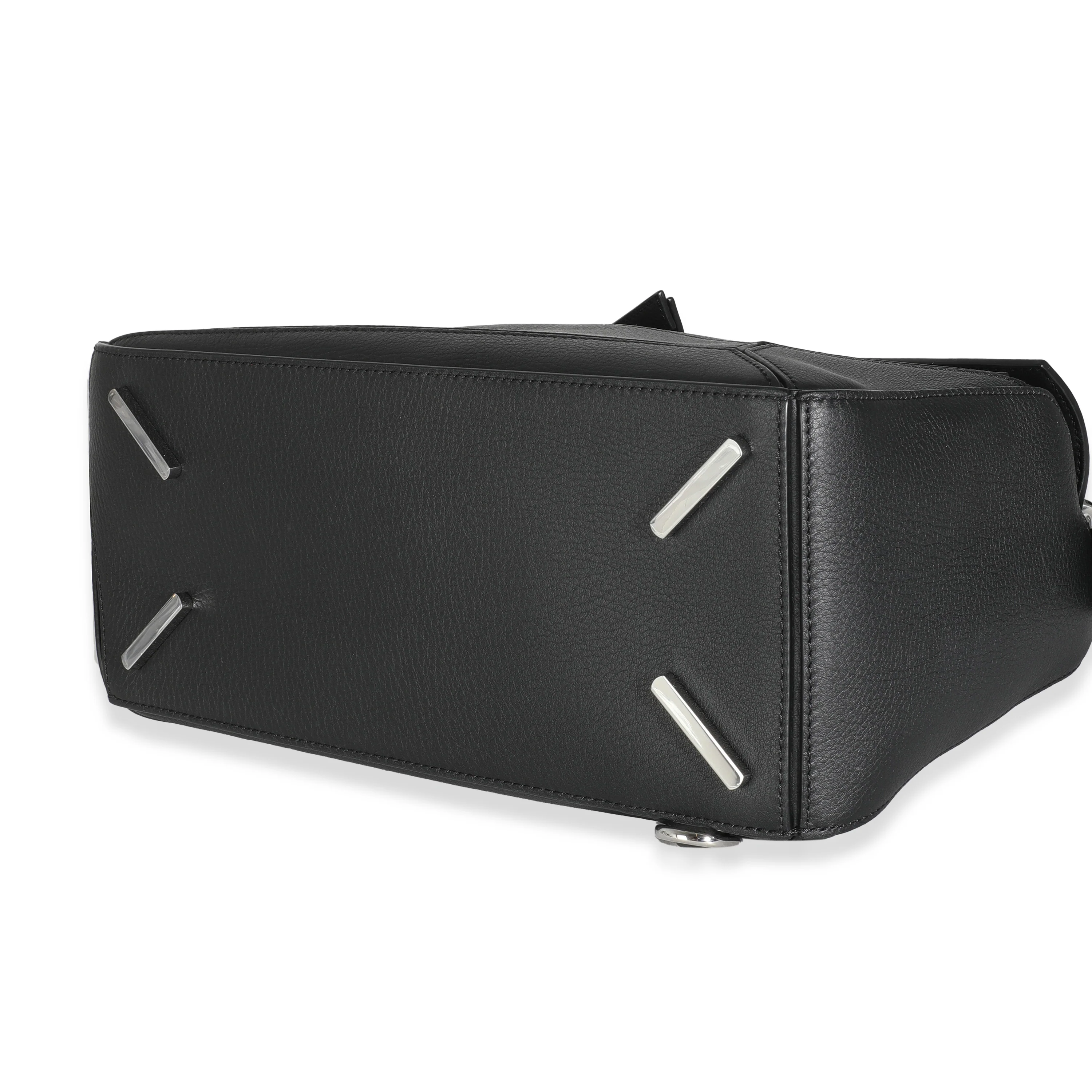 Black Calfskin Medium Puzzle Bag - Image 6