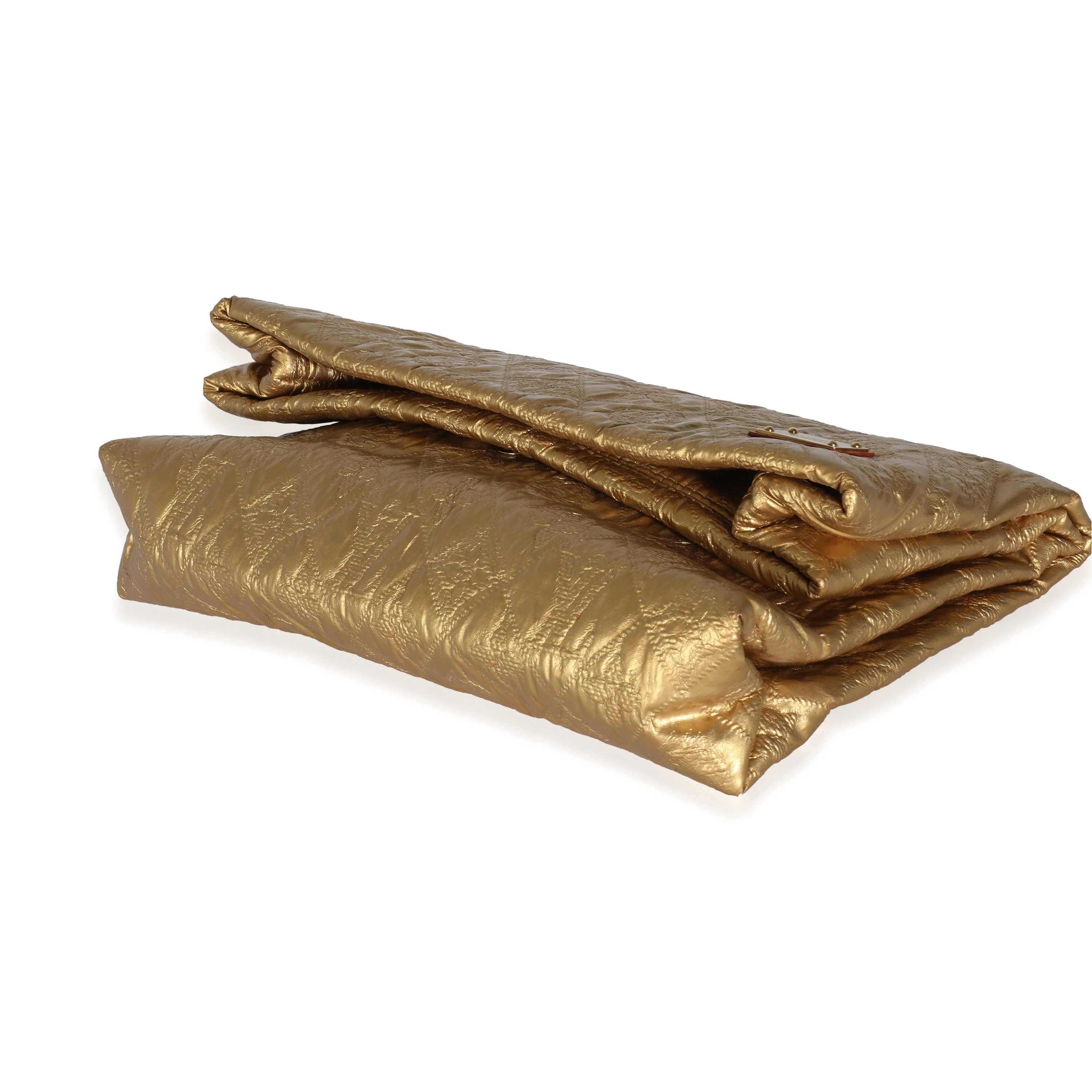 Gold Jacquard Monogram Limelight Clutch PM - Image 7