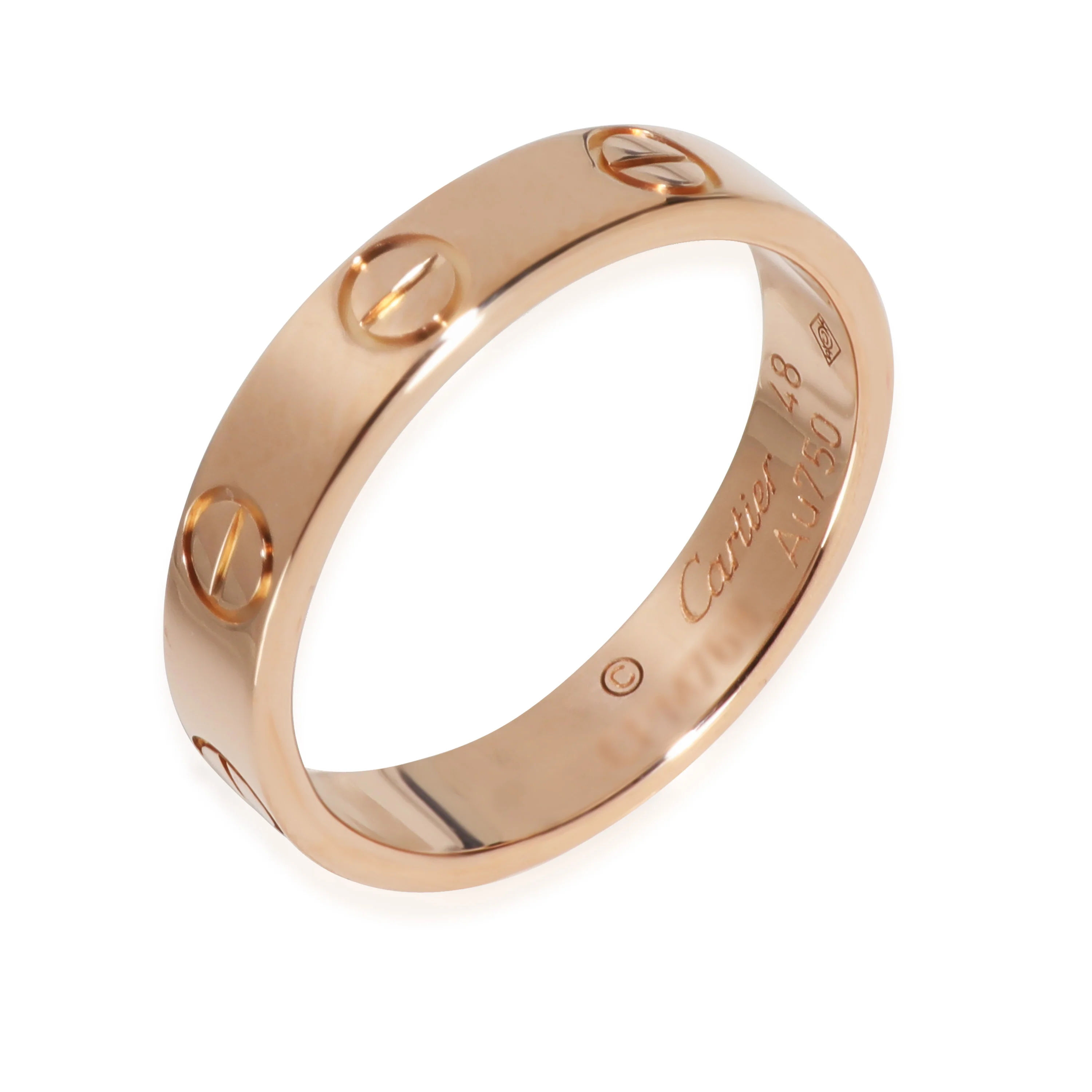 Rose Gold Small Model Love Ring - Image 2