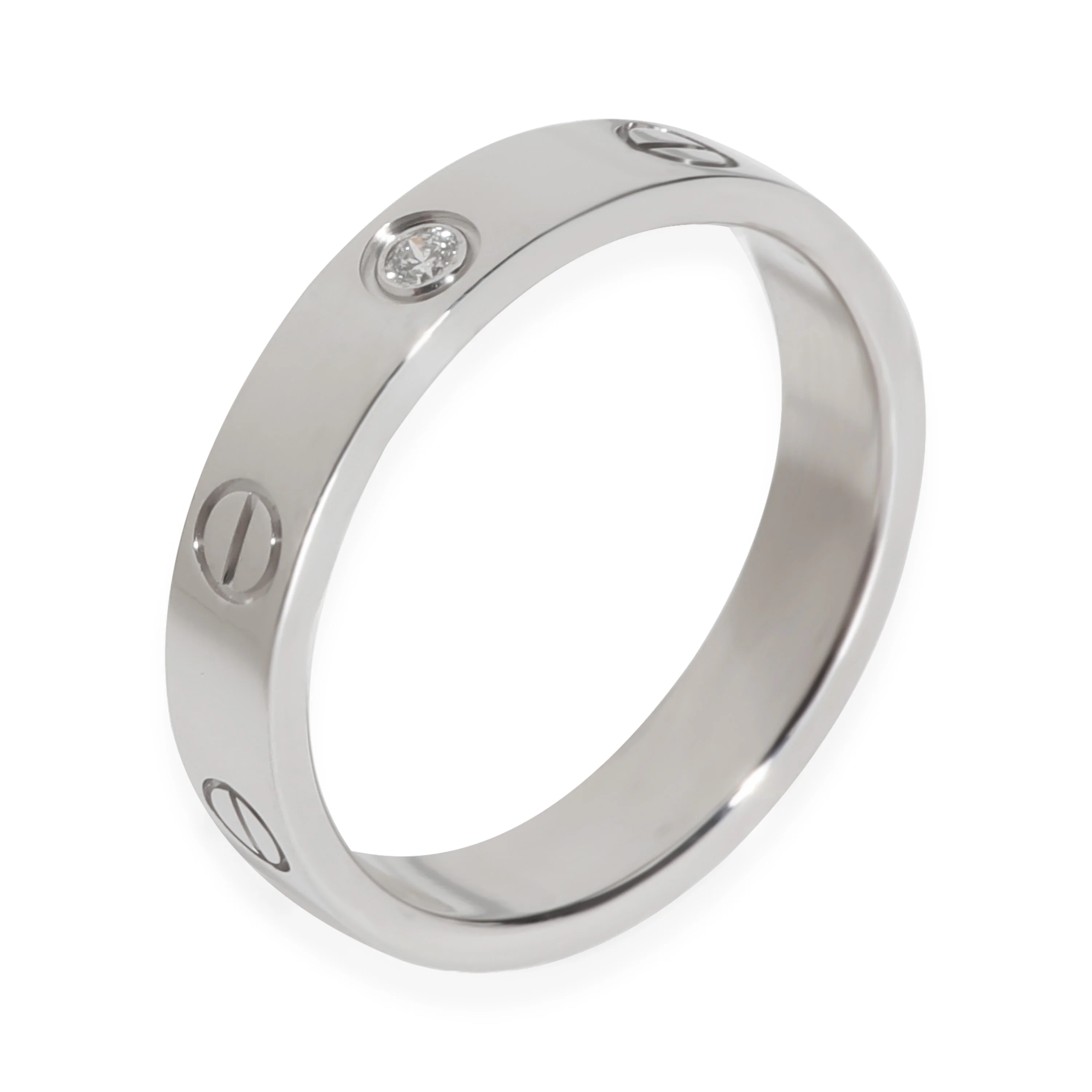 Love Wedding Band, Diamond (White Gold) - Image 2
