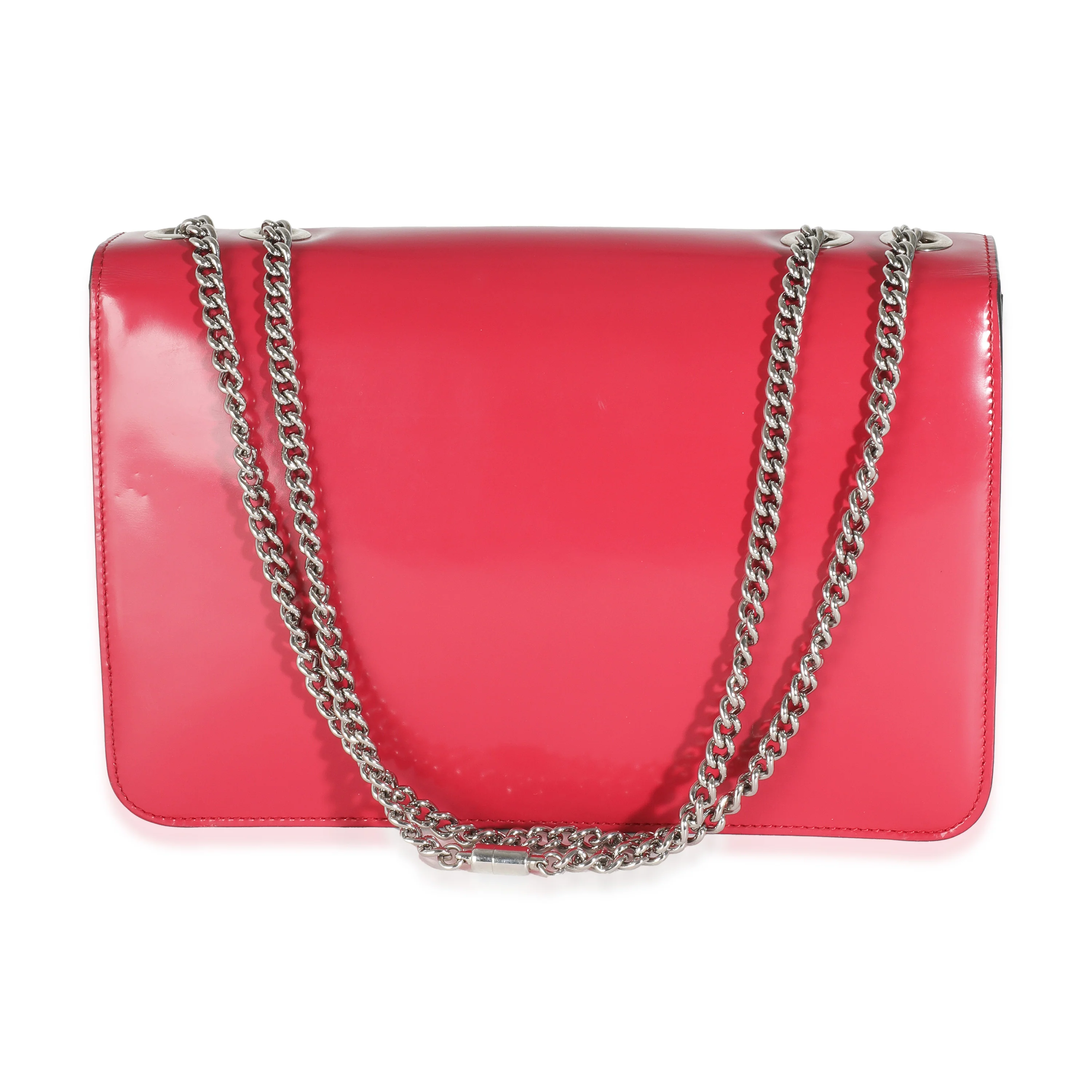 Pink Lux Calfskin Medium Interlocking G Shoulder Bag - Image 4