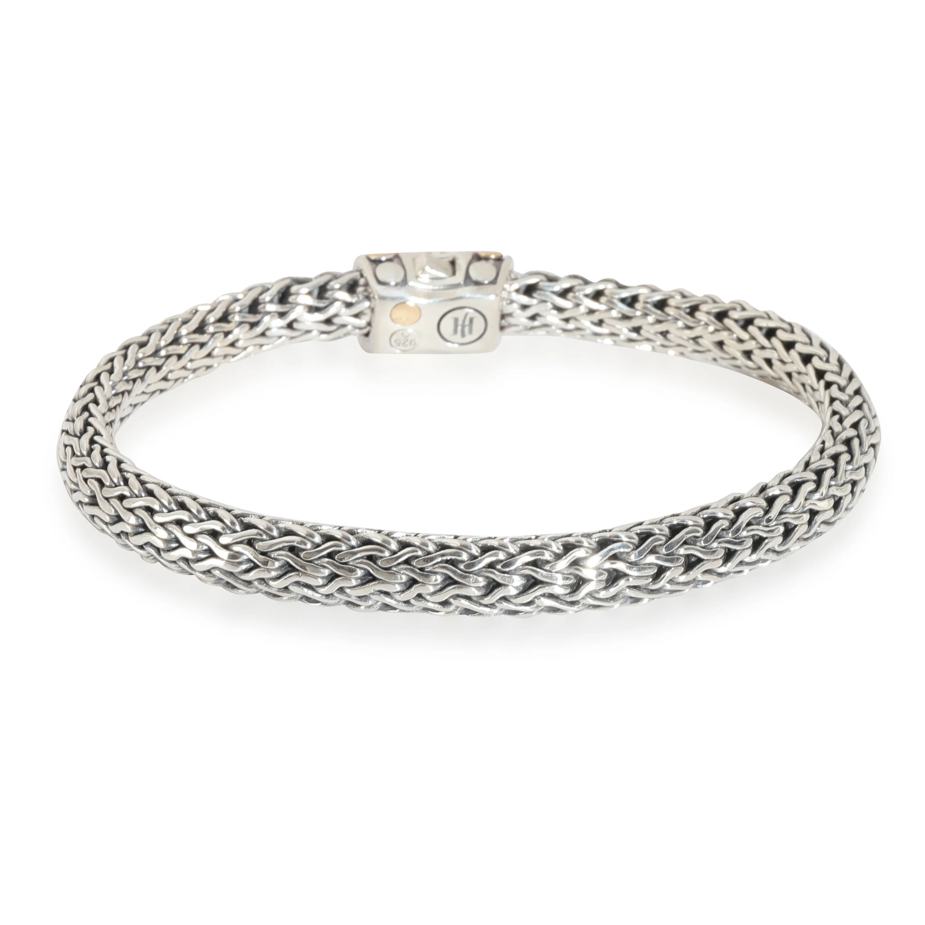 Dot Collection Bracelet in 18k Yellow Gold/Sterling Silver - Image 3