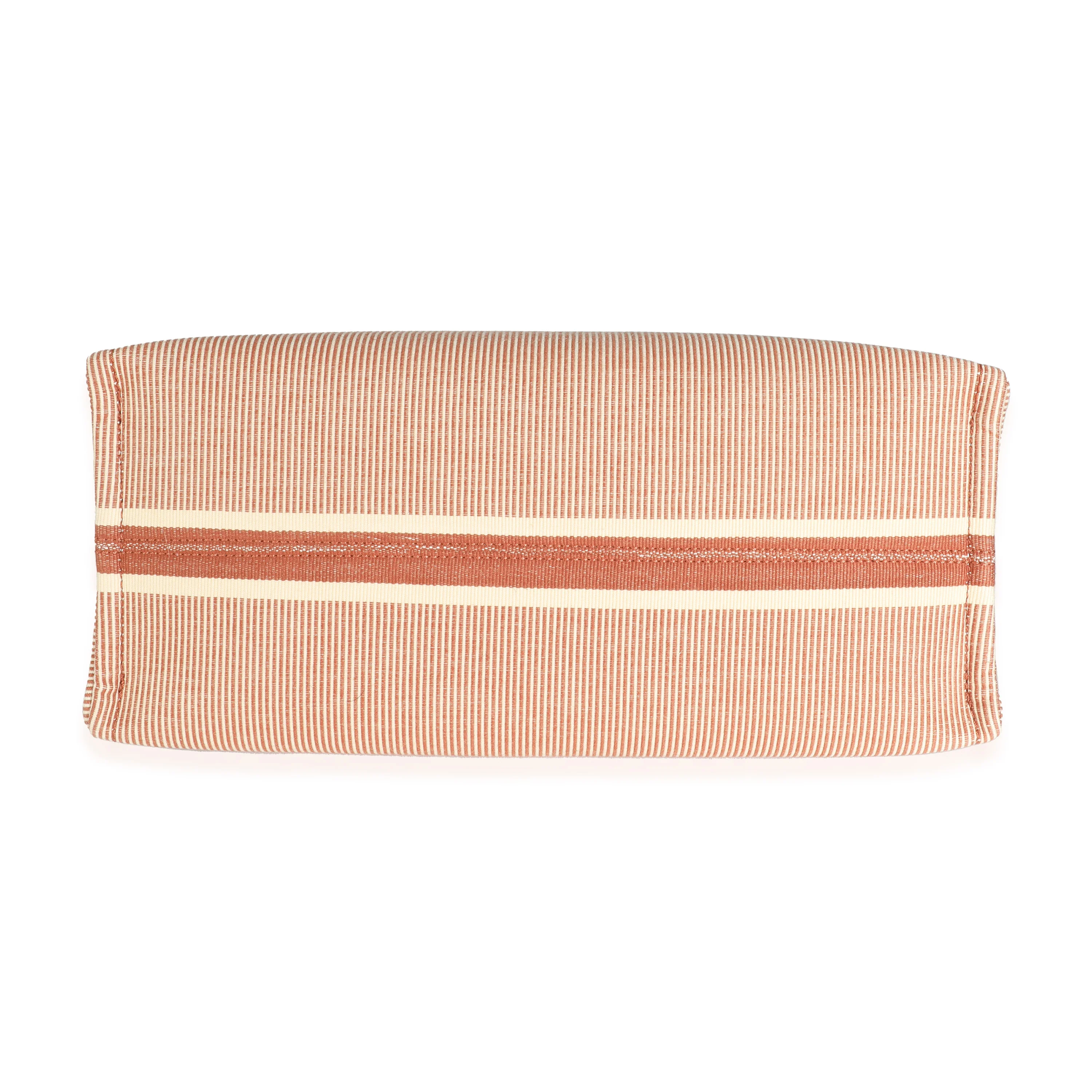 Sienna Striped Textile Large Cabas Thais - Image 5