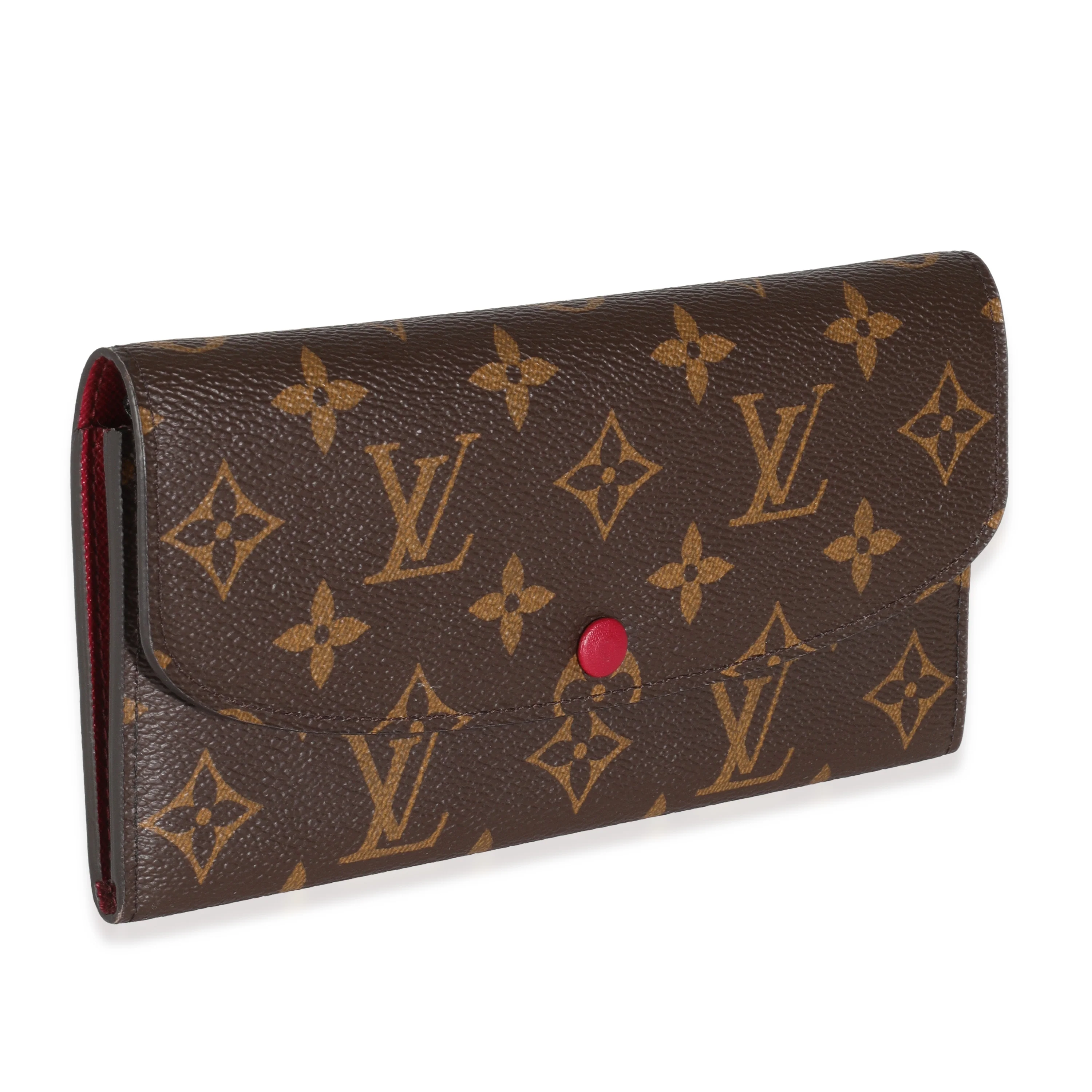Fuchsia Monogram Canvas Emilie Wallet - Image 3