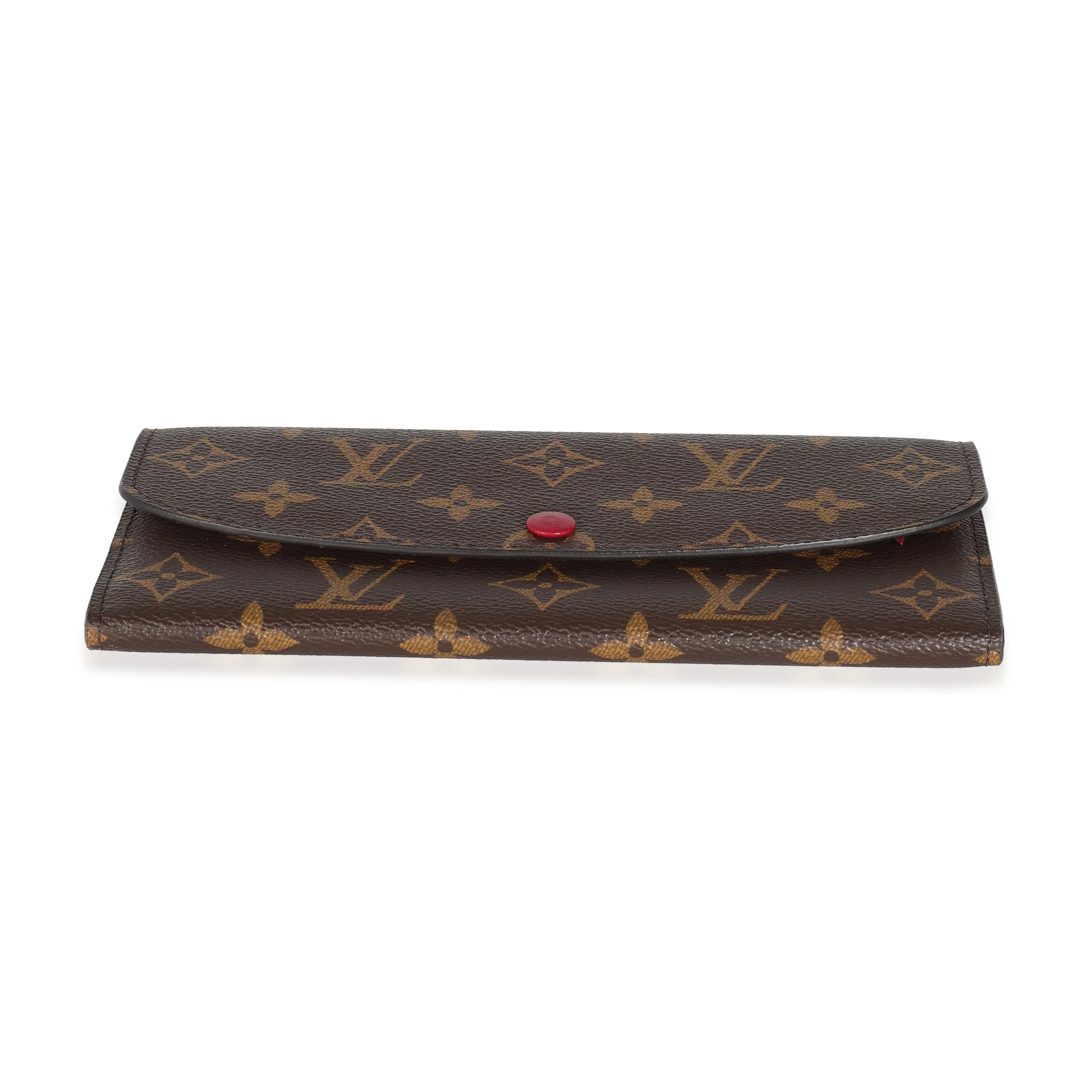 Fuchsia Monogram Canvas Emilie Wallet - Image 5