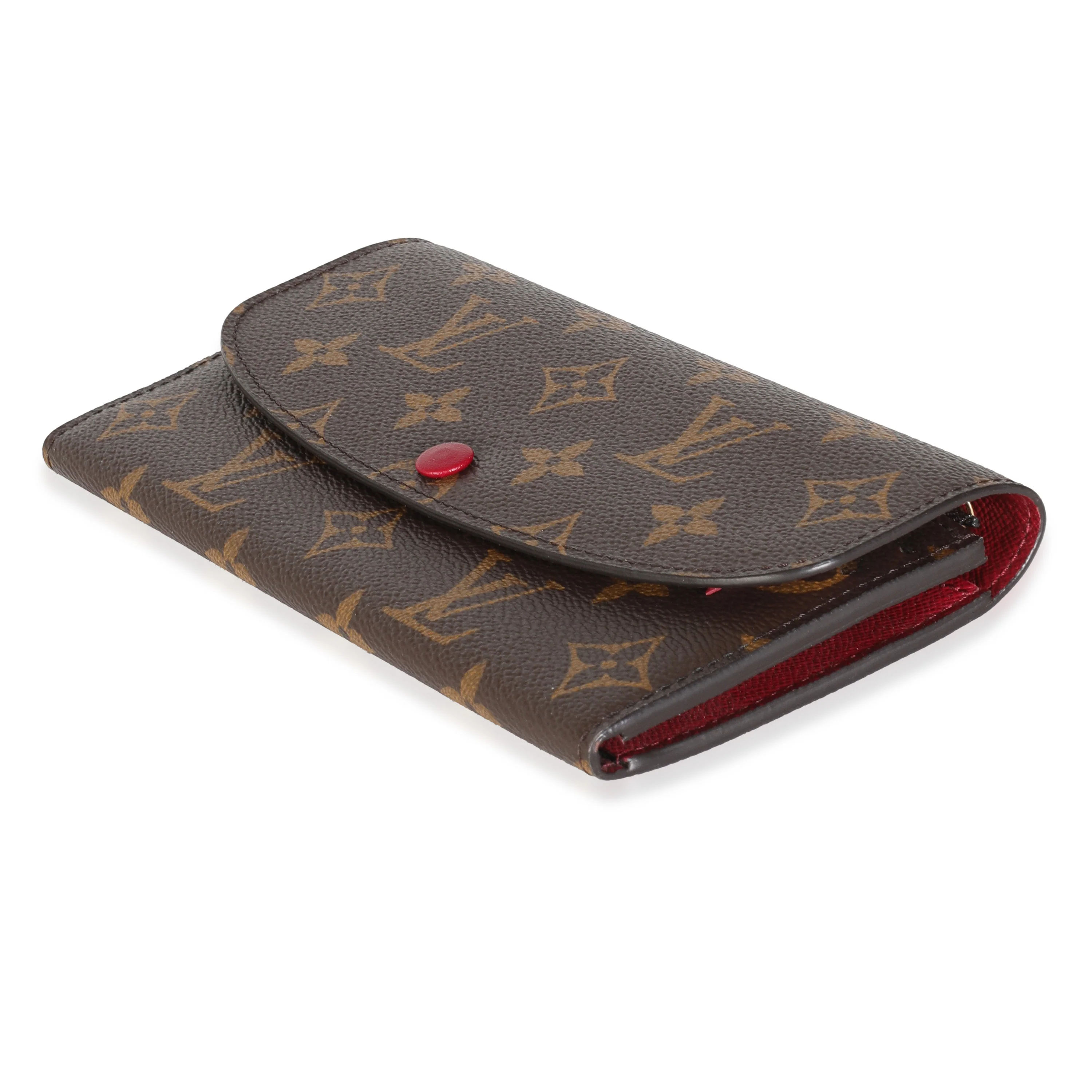 Fuchsia Monogram Canvas Emilie Wallet - Image 7