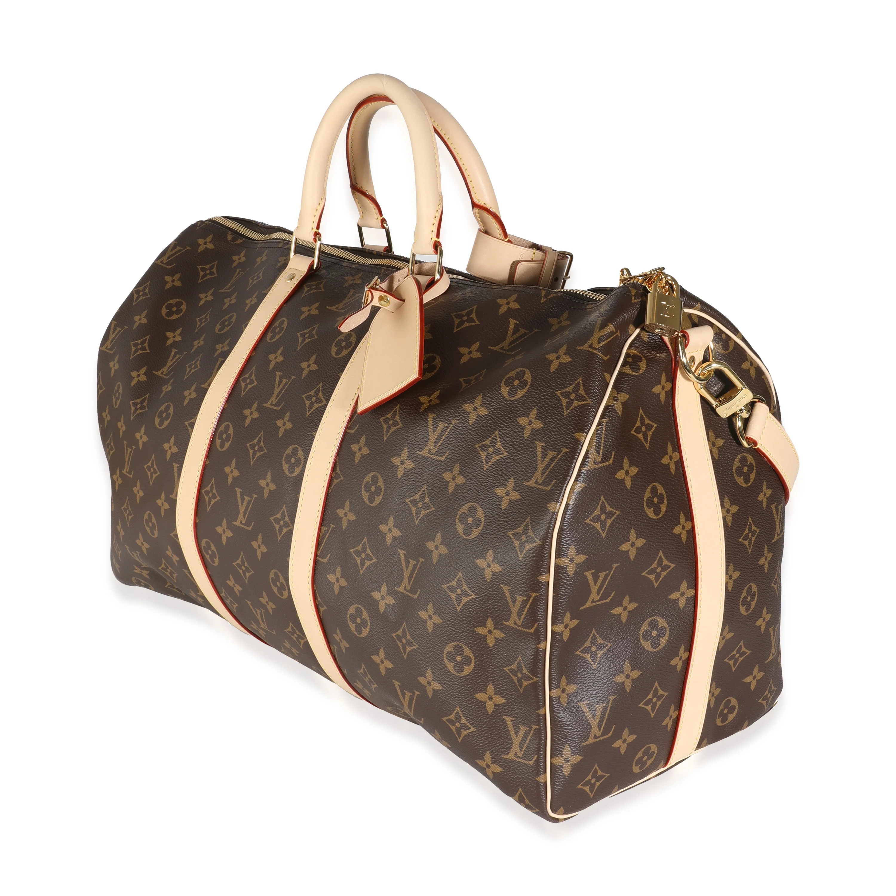 Monogram Canvas Keepall Bandouliere 50 - Image 2