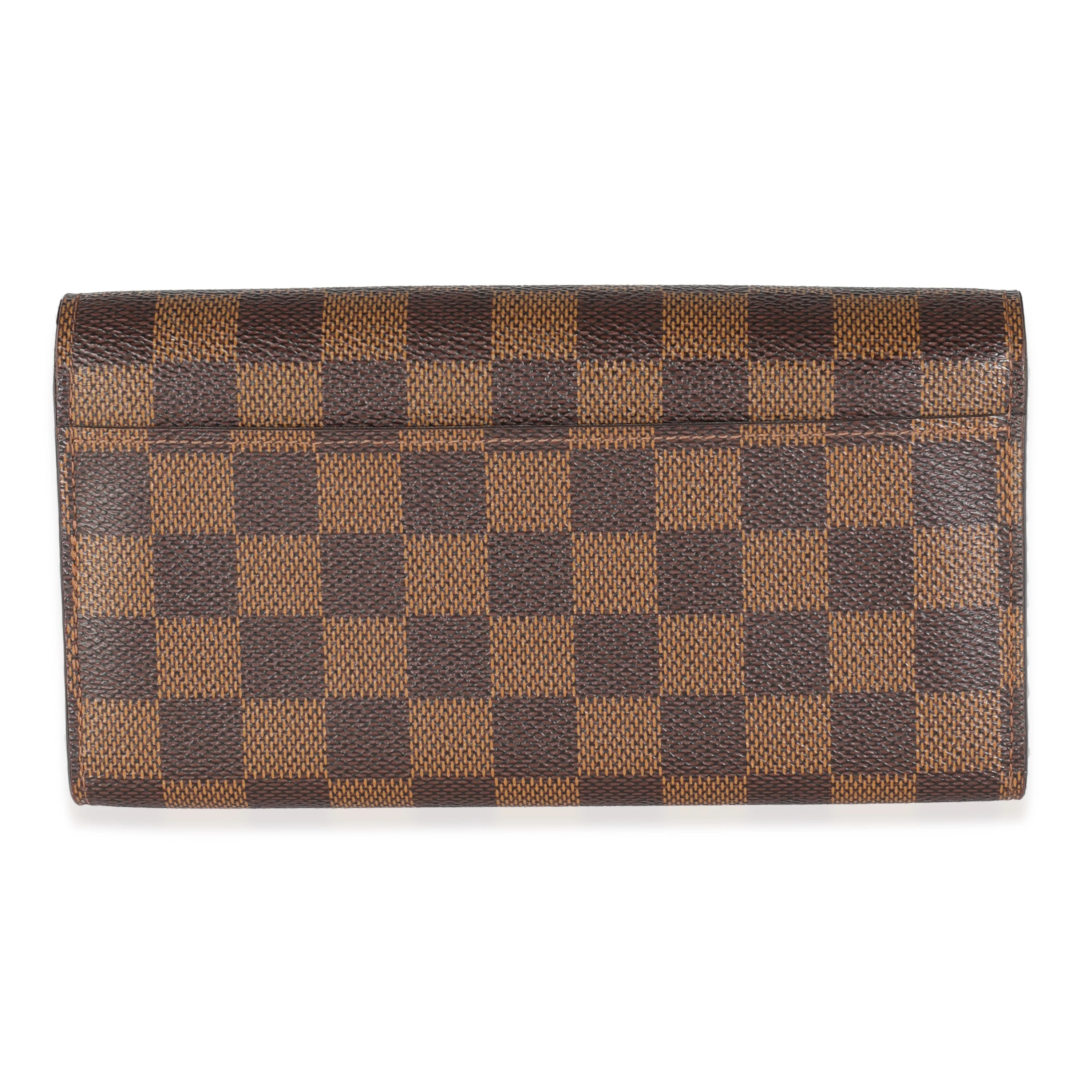 Damier Ebene Canvas Sarah Wallet - Image 4