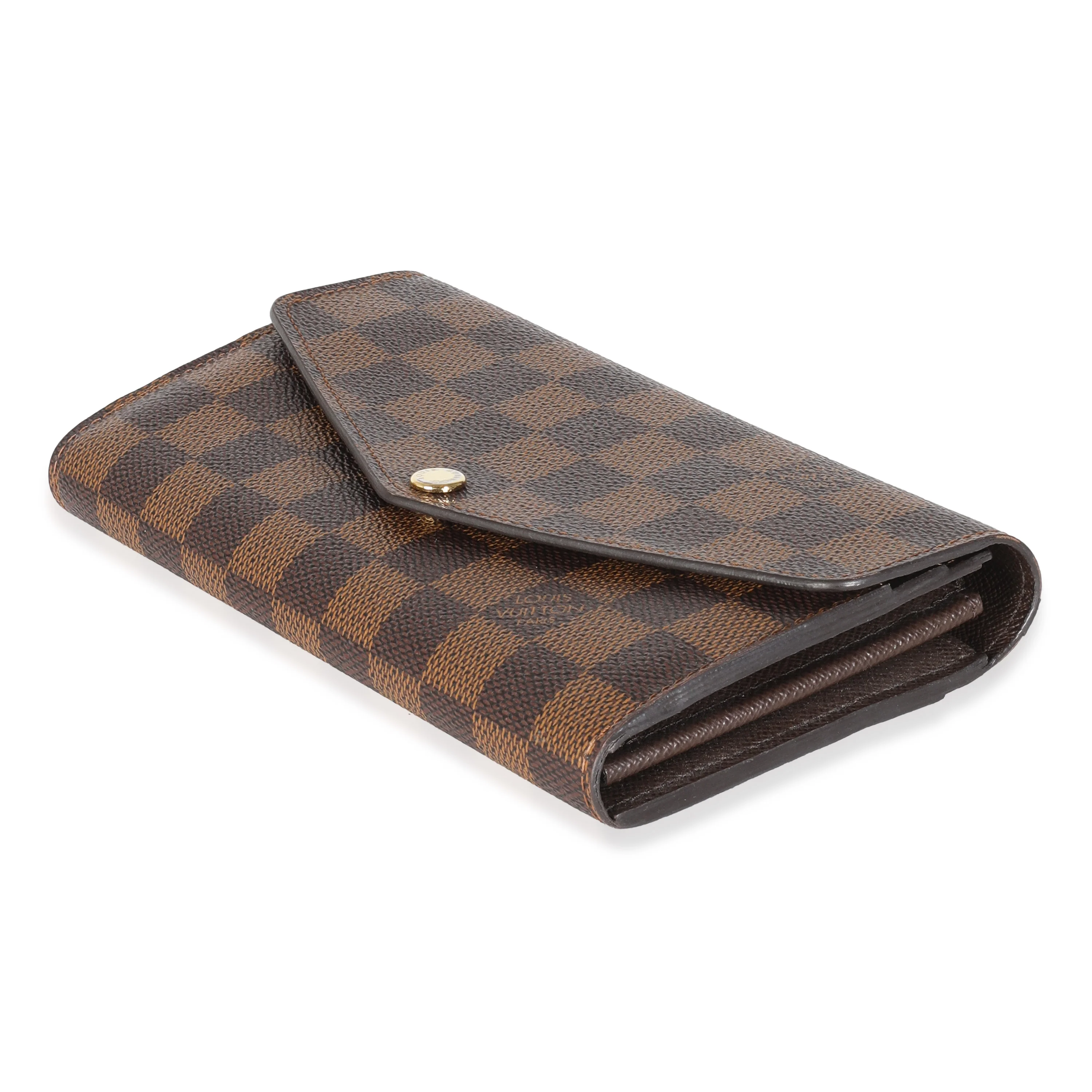 Damier Ebene Canvas Sarah Wallet - Image 7