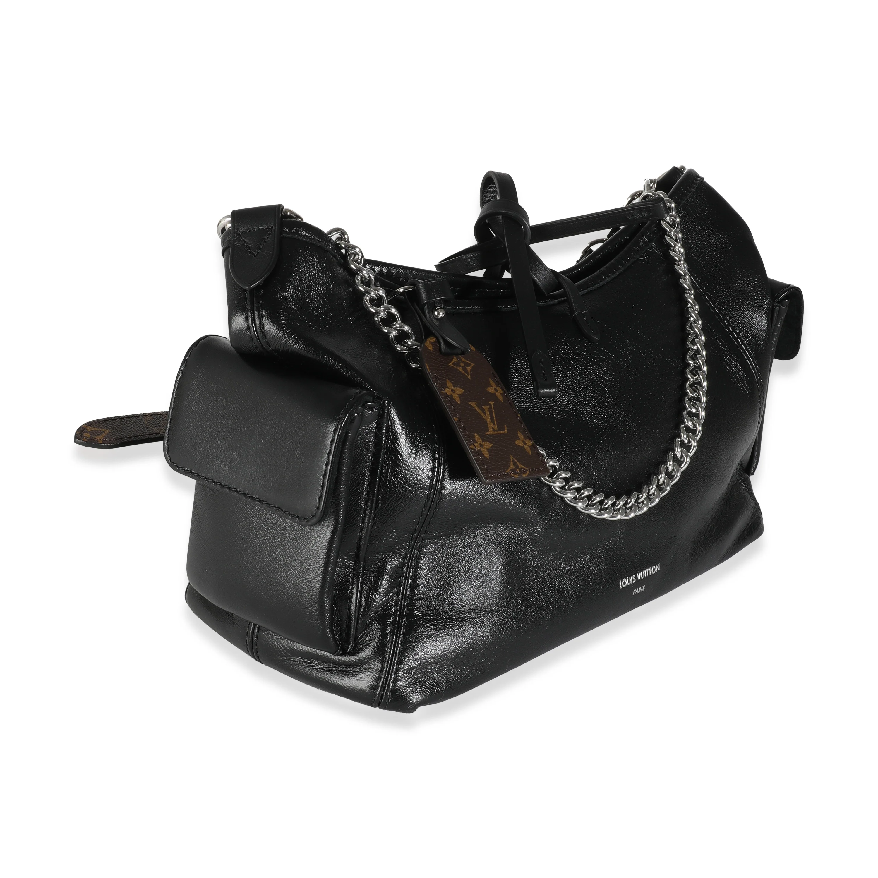 Black Lambskin CarryAll Cargo Vibe PM - Image 3