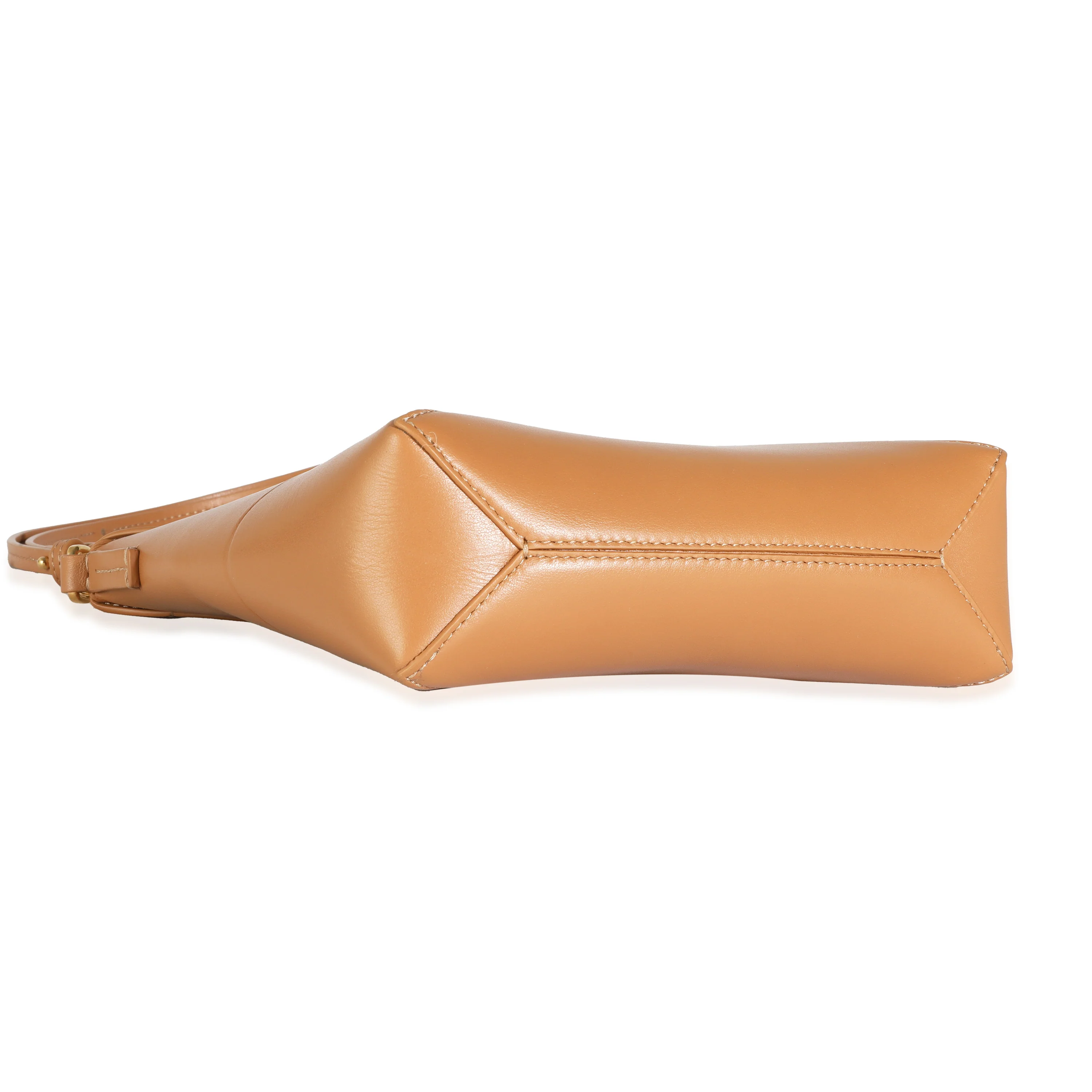 Warm Dessert Calfskin Puzzle Fold Pouch - Image 6