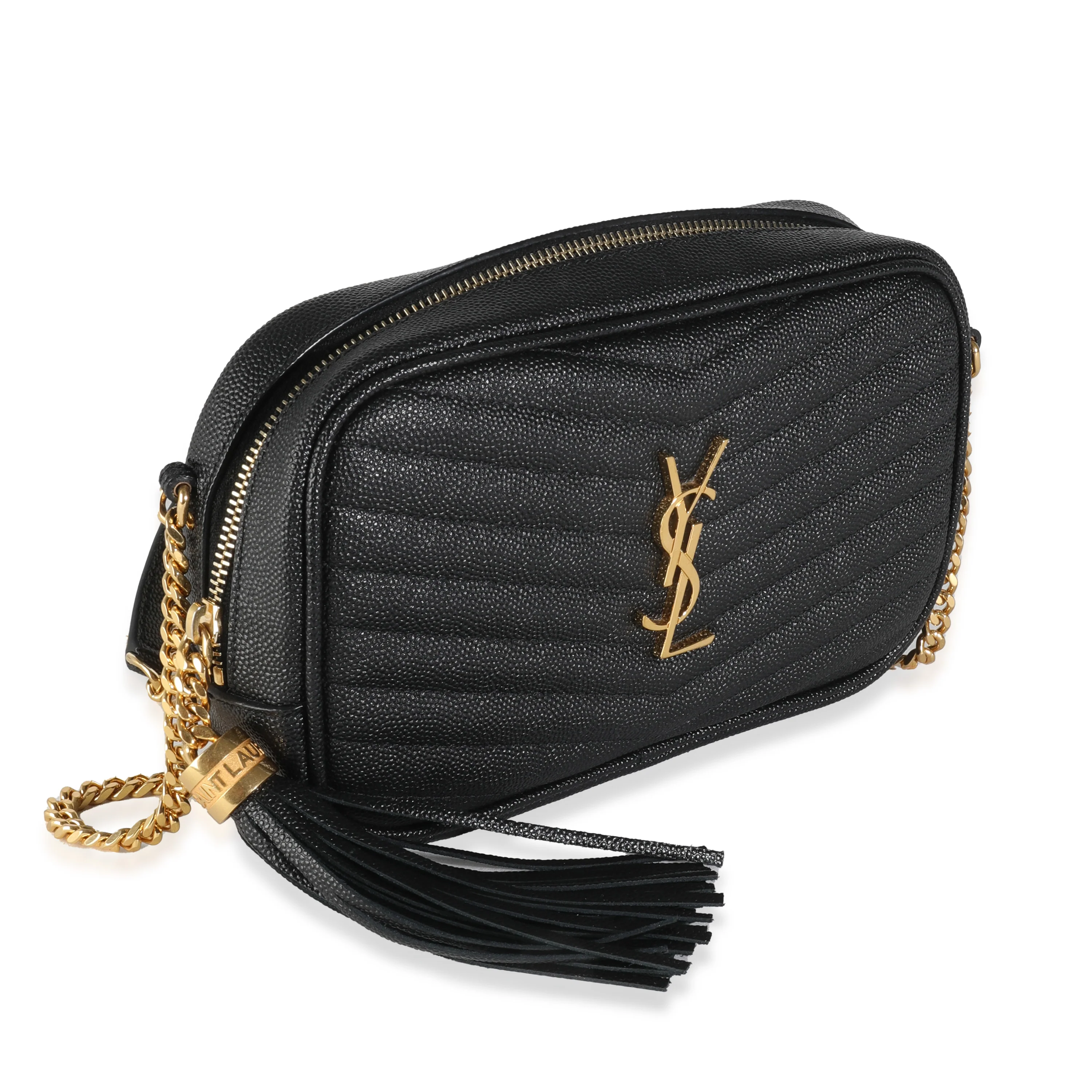 Black Grain De Poudre Mini Lou Camera Bag - Image 3