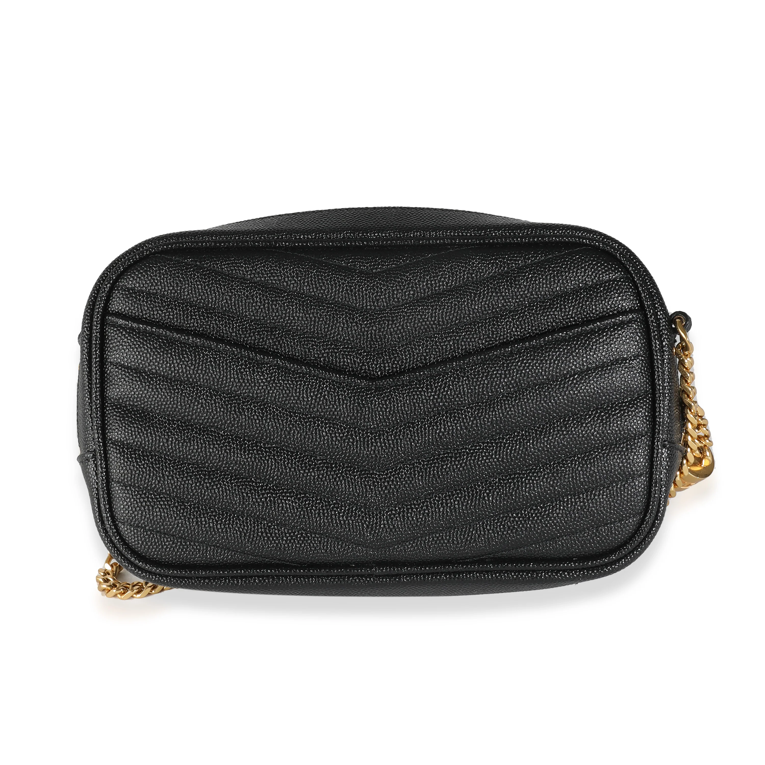 Black Grain De Poudre Mini Lou Camera Bag - Image 4