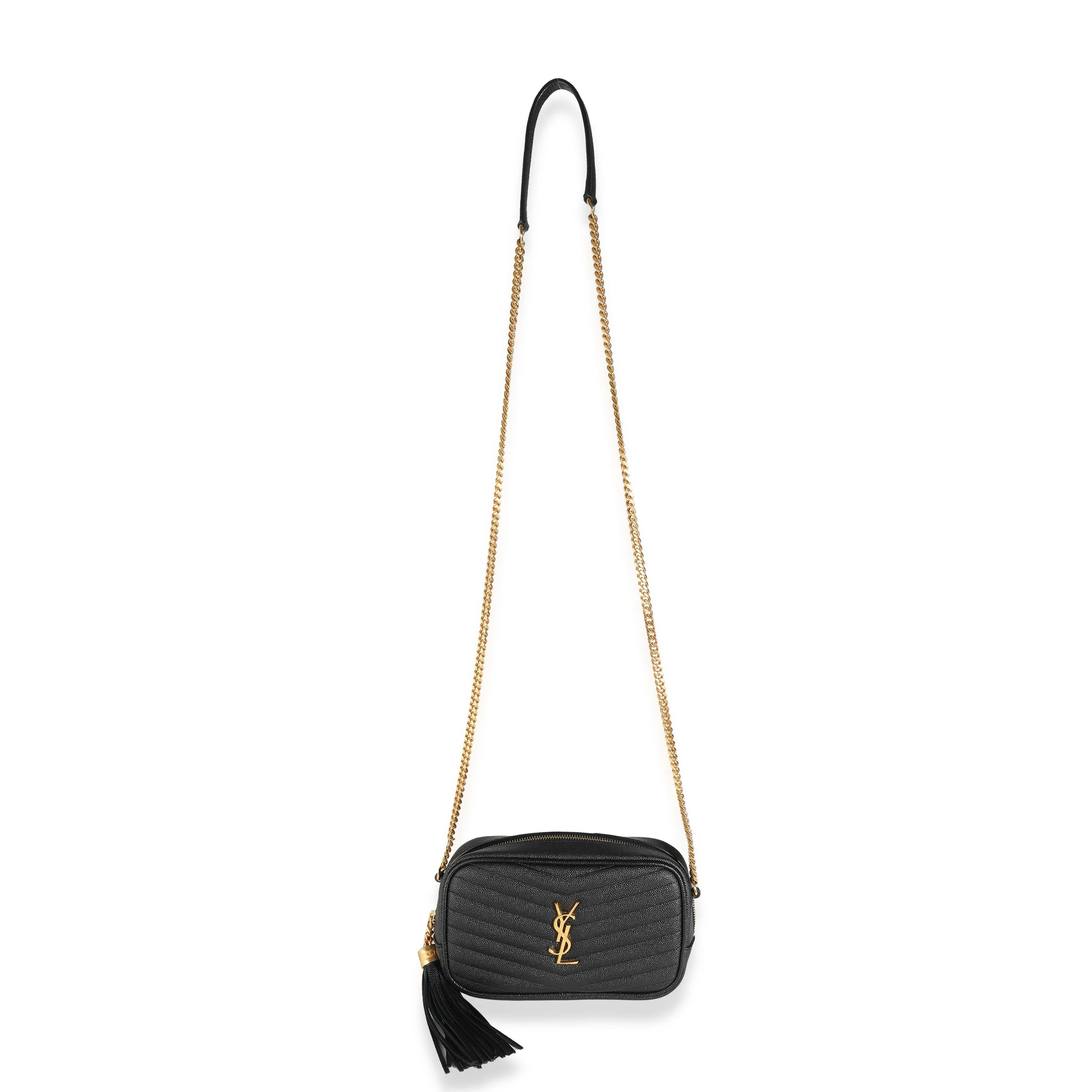 Black Grain De Poudre Mini Lou Camera Bag - Image 8
