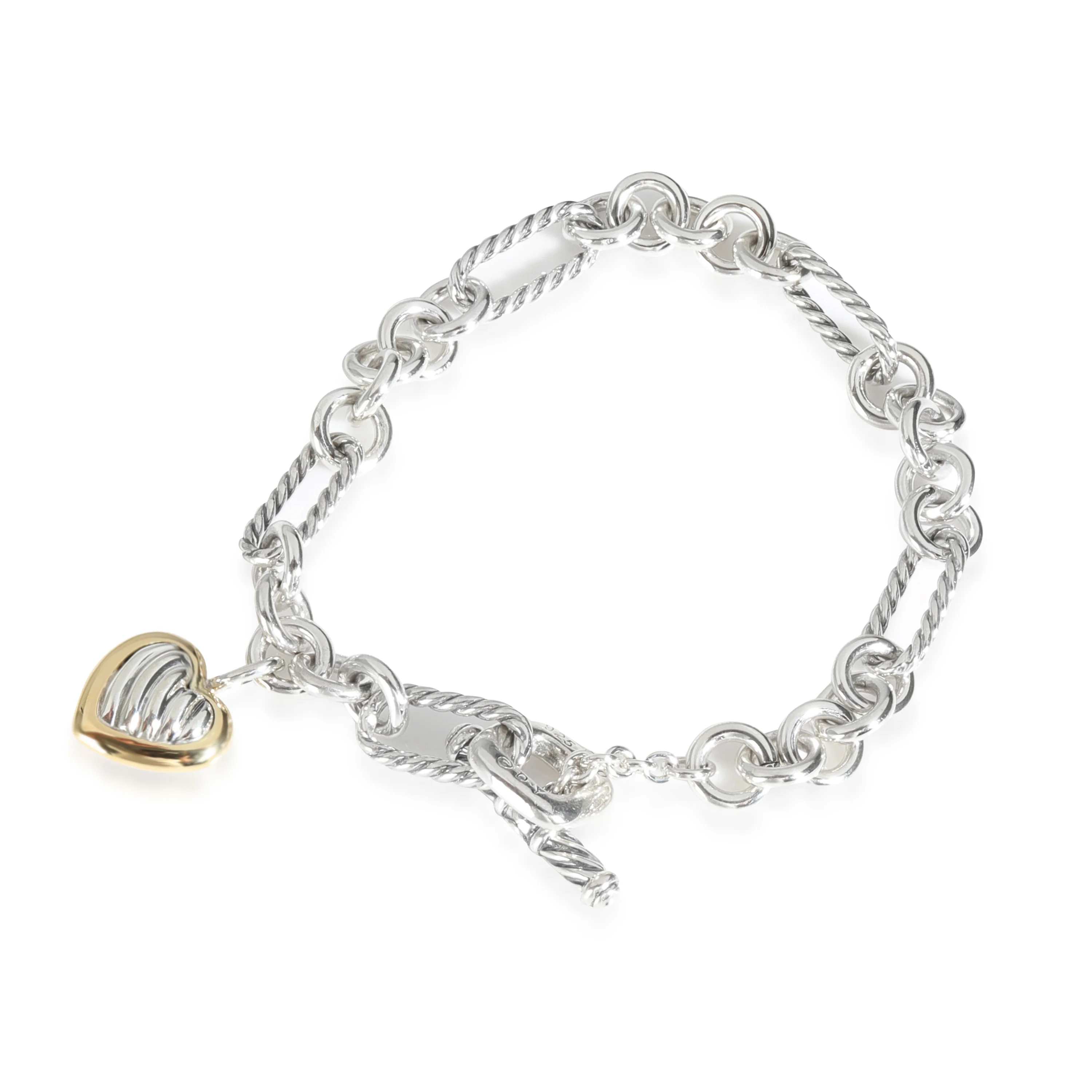 Bracelet in 18k Yellow Gold/Sterling Silver - Image 2