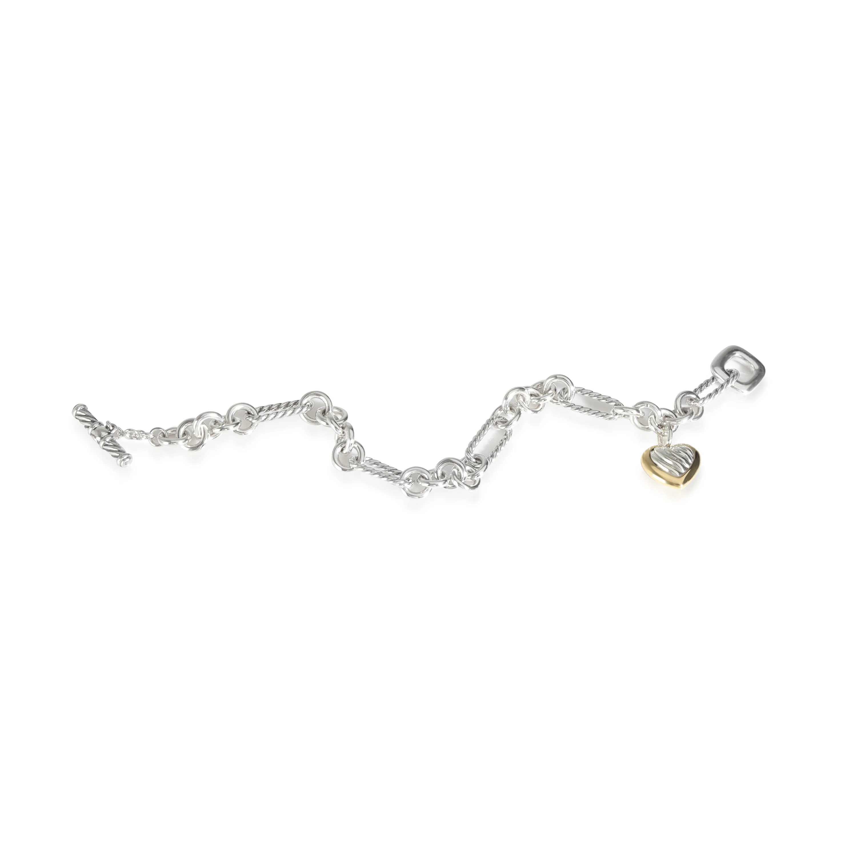 Bracelet in 18k Yellow Gold/Sterling Silver - Image 3