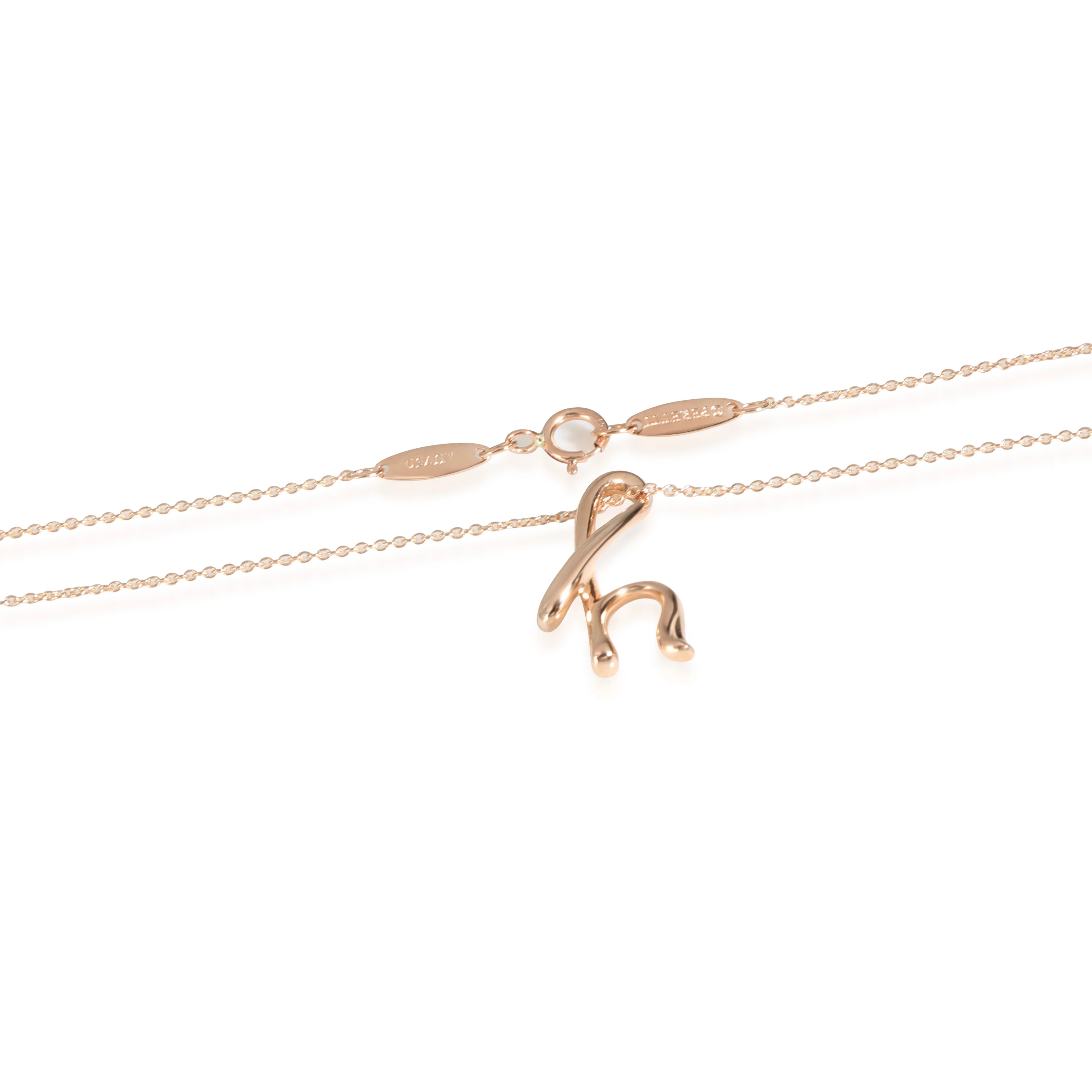 Elsa Peretti Pendant in 18k Rose Gold - Image 3