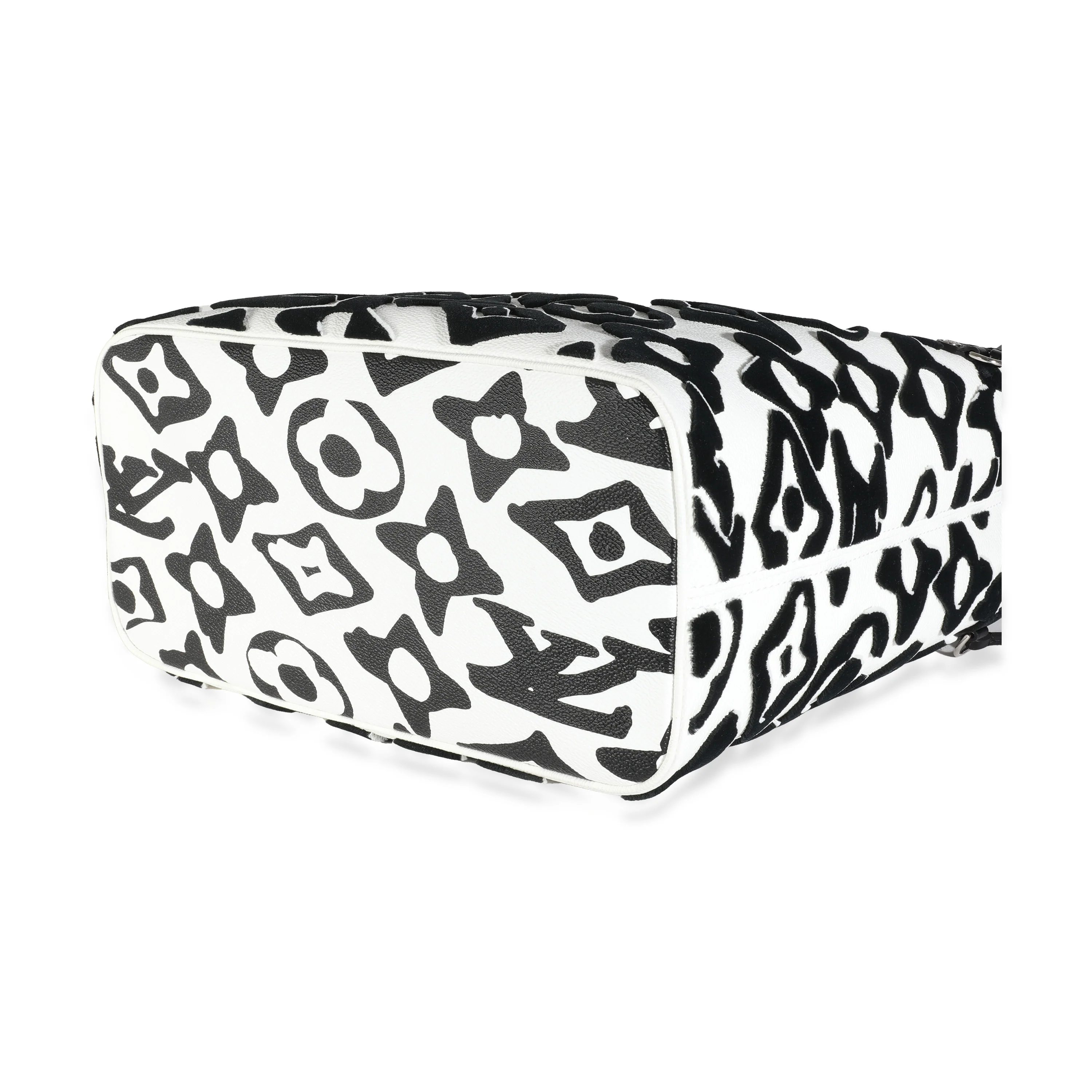 x UF Black White Tufted Monogram Neverfull MM - Image 6