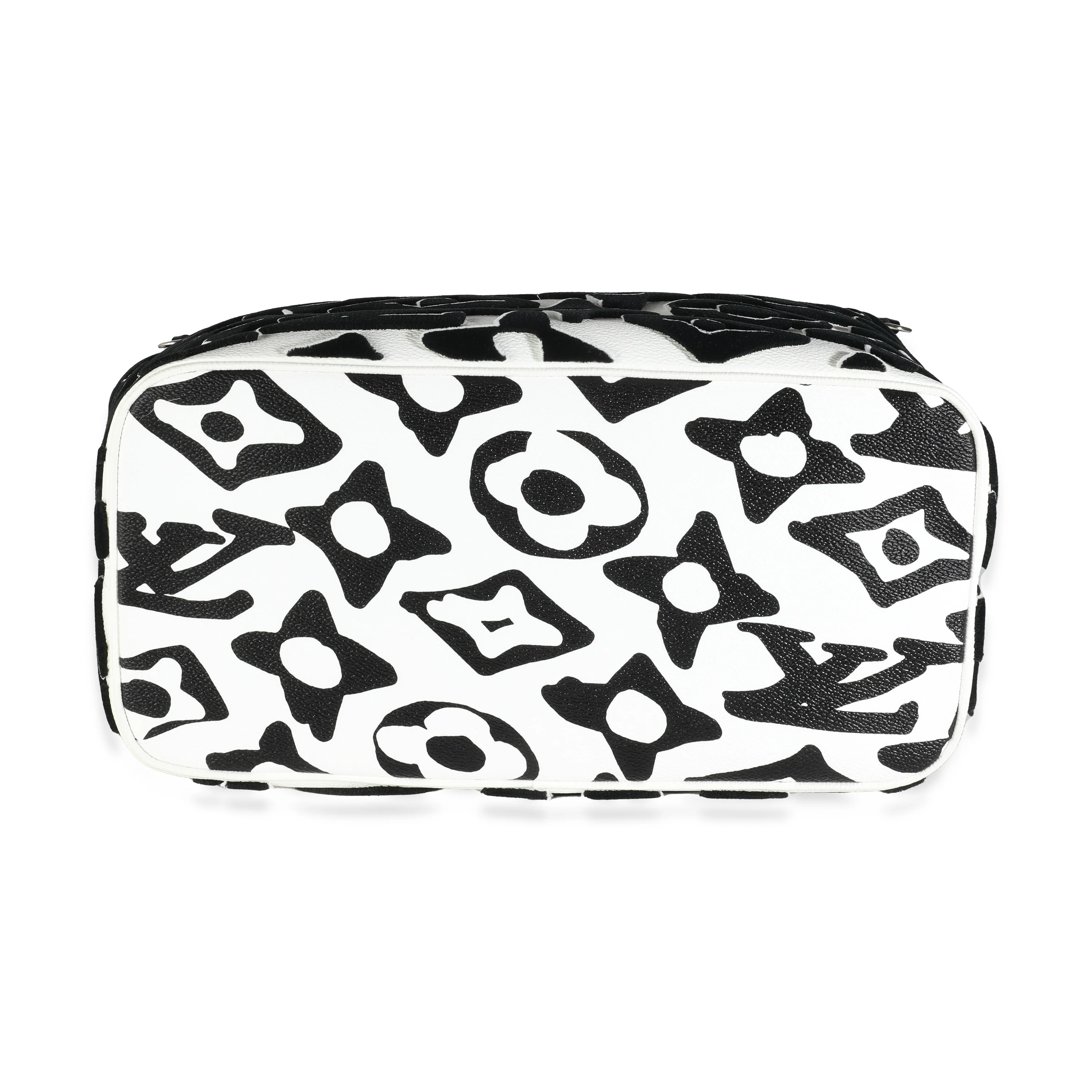 x UF Black White Tufted Monogram Neverfull MM - Image 7