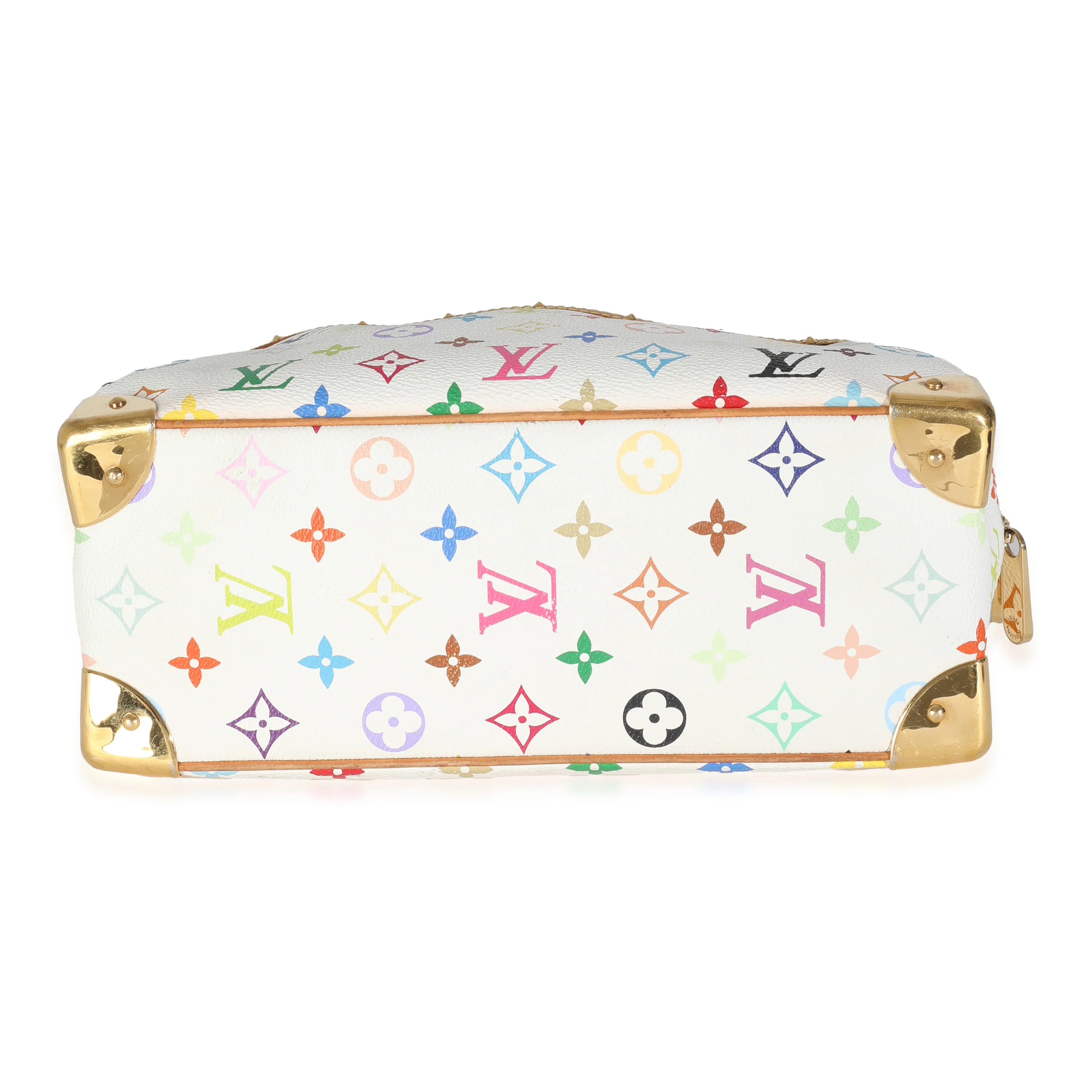 White Monogram Multicolore Canvas Trouville - Image 5