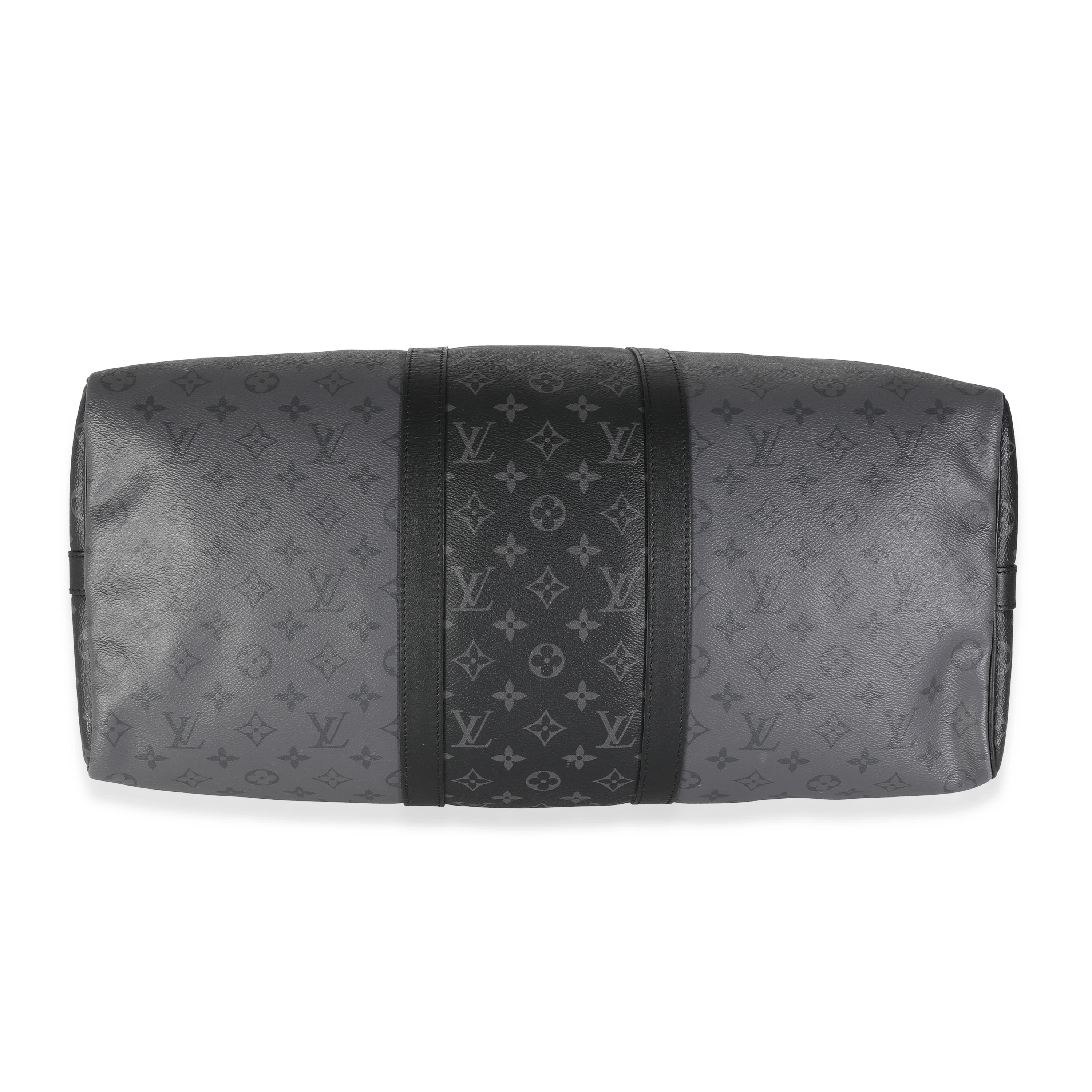 Reverse Monogram Eclipse Canvas Keepall Bandouliere 50 - Image 5