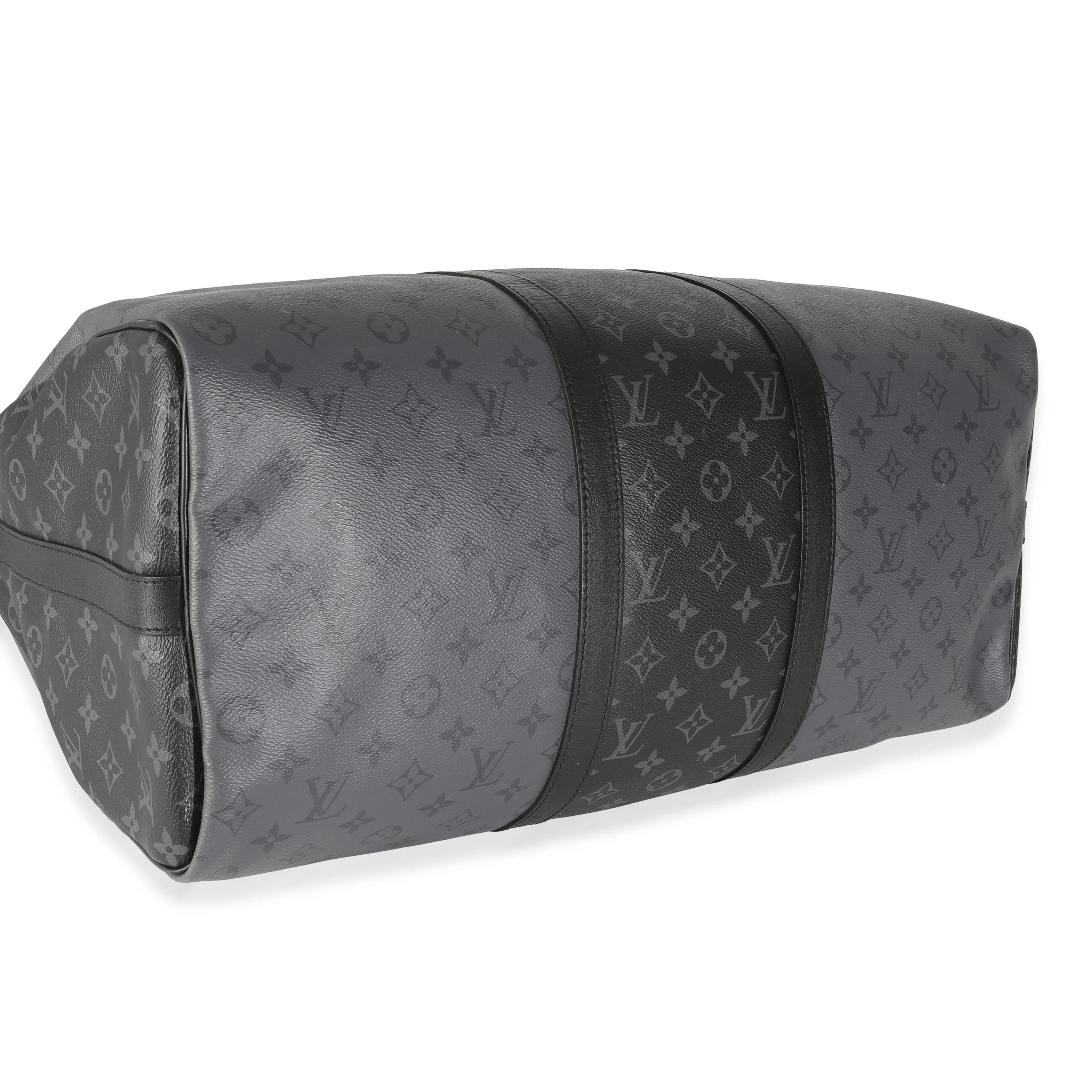 Reverse Monogram Eclipse Canvas Keepall Bandouliere 50 - Image 6