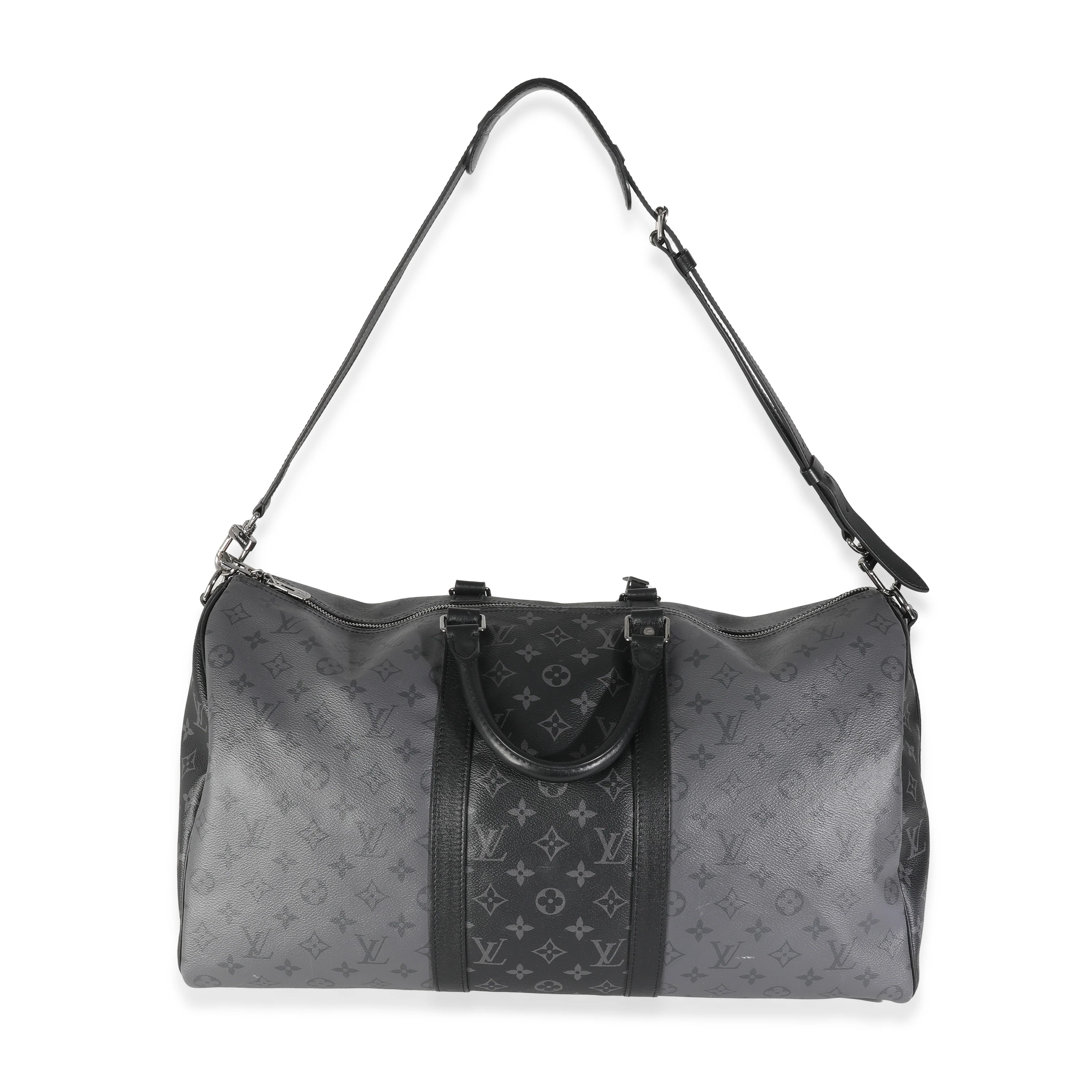 Reverse Monogram Eclipse Canvas Keepall Bandouliere 50 - Image 8