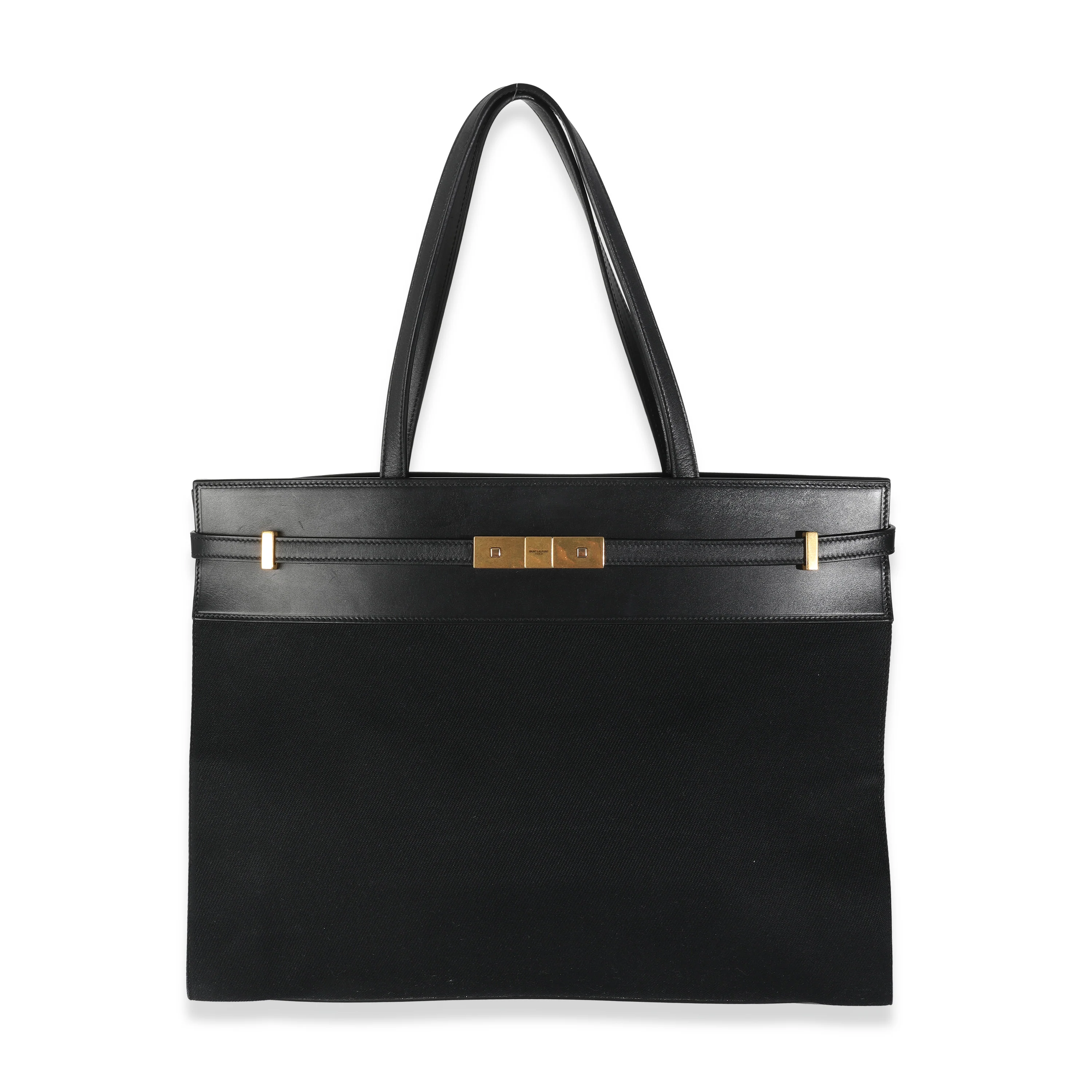 Black Canvas Manhattan Tote