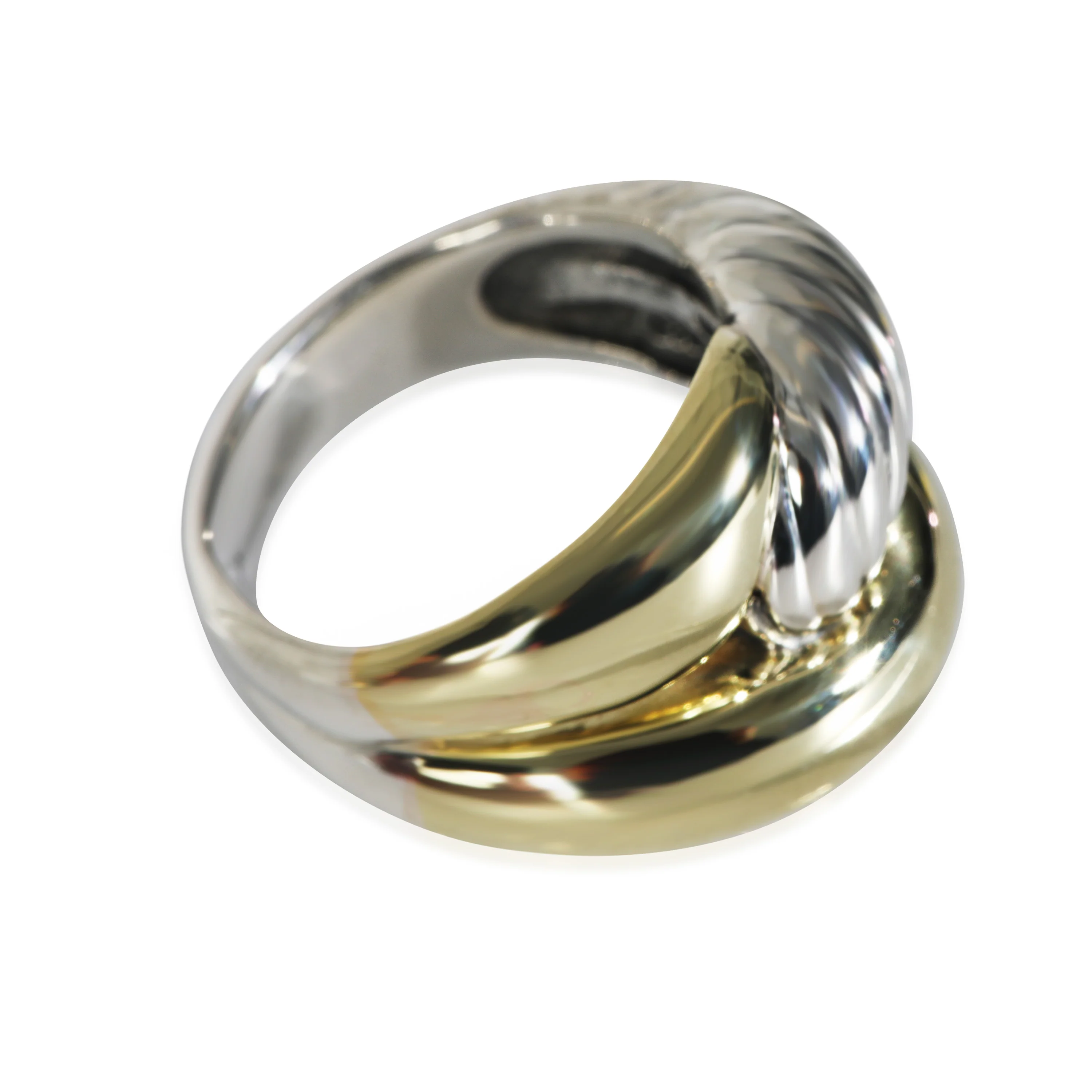 Labyrinth Ring in 14k Yellow Gold/Sterling Silver - Image 2