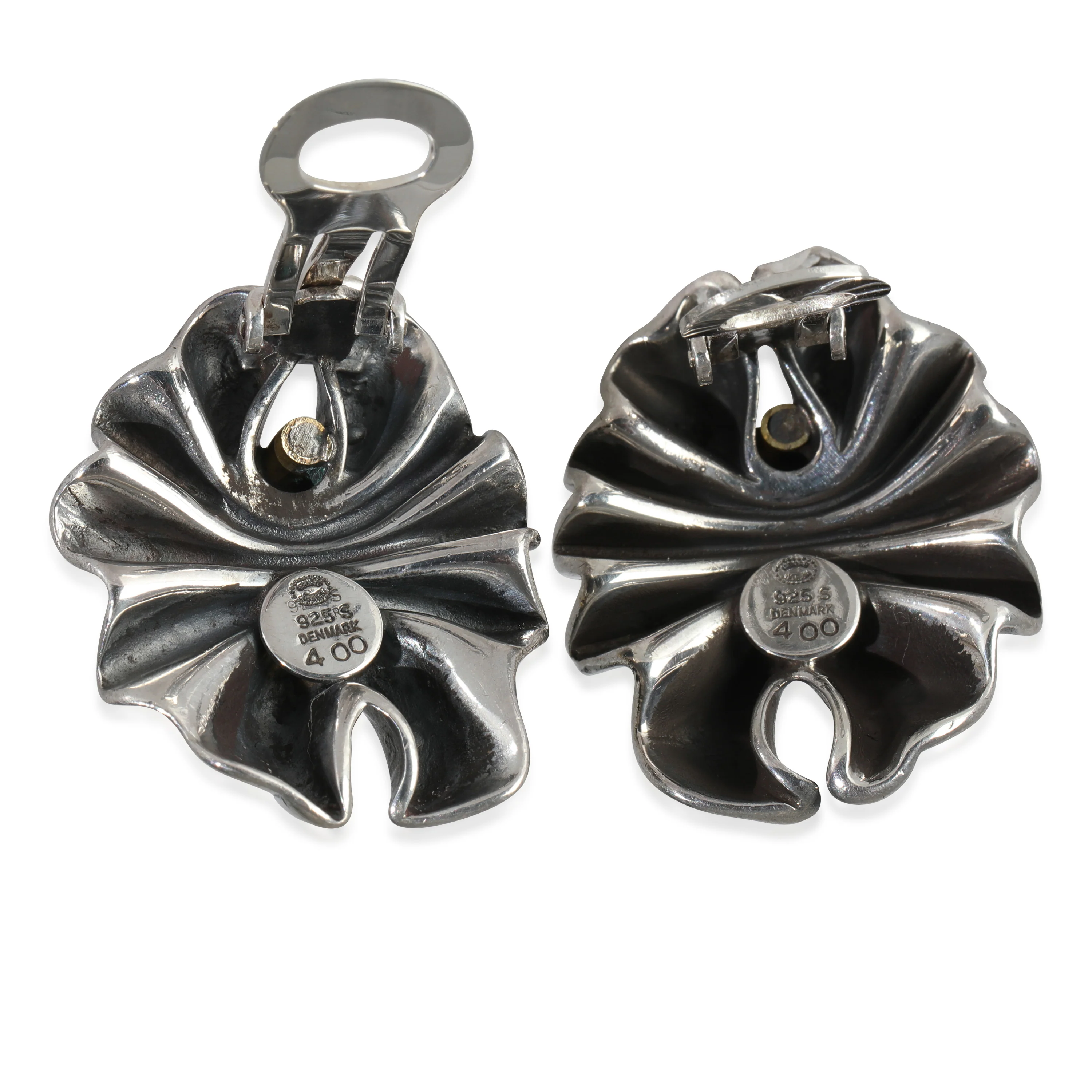 Earrings in 18k Yellow Gold/Sterling Silver - Image 3