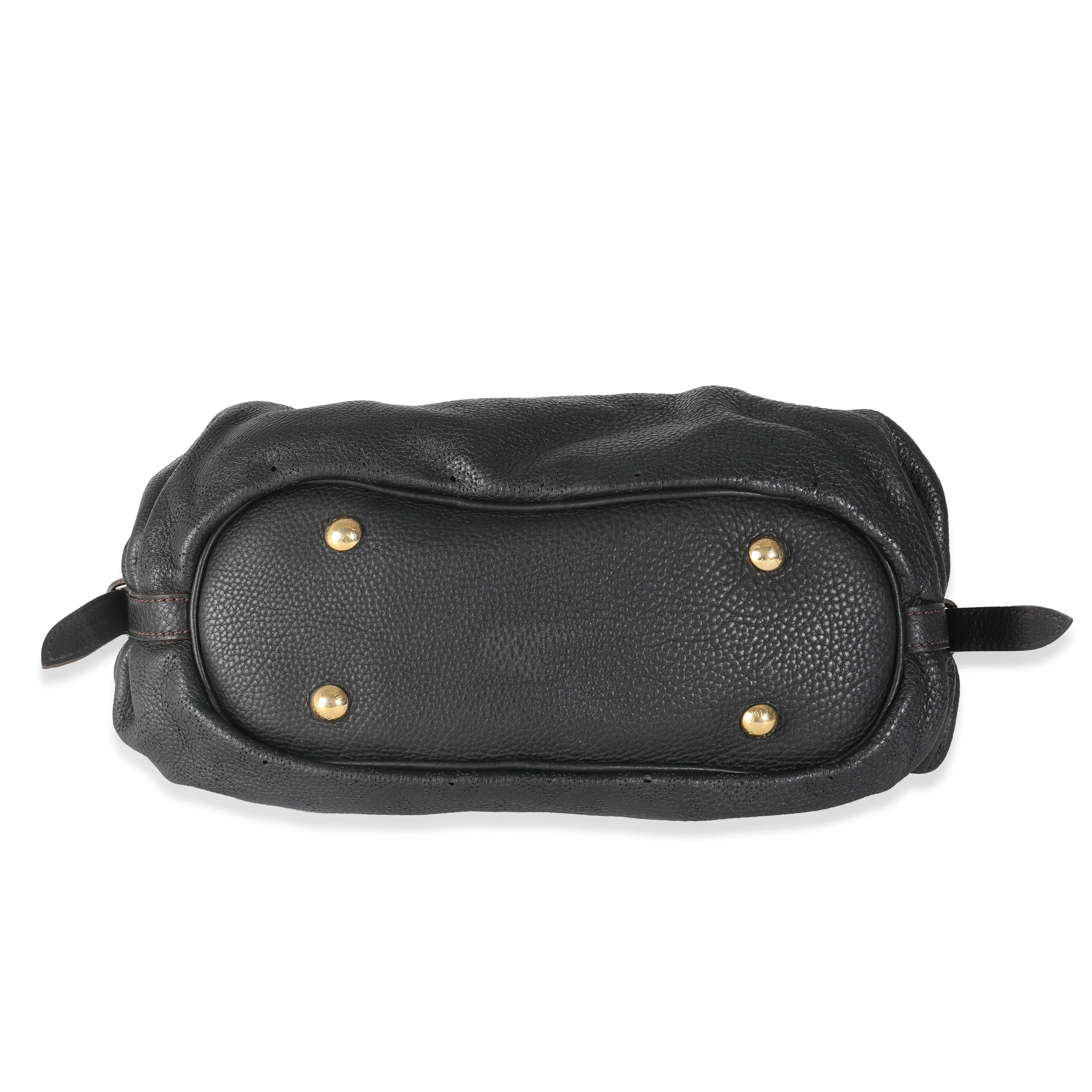 Black Monogram Mahina XS Hobo - Image 5