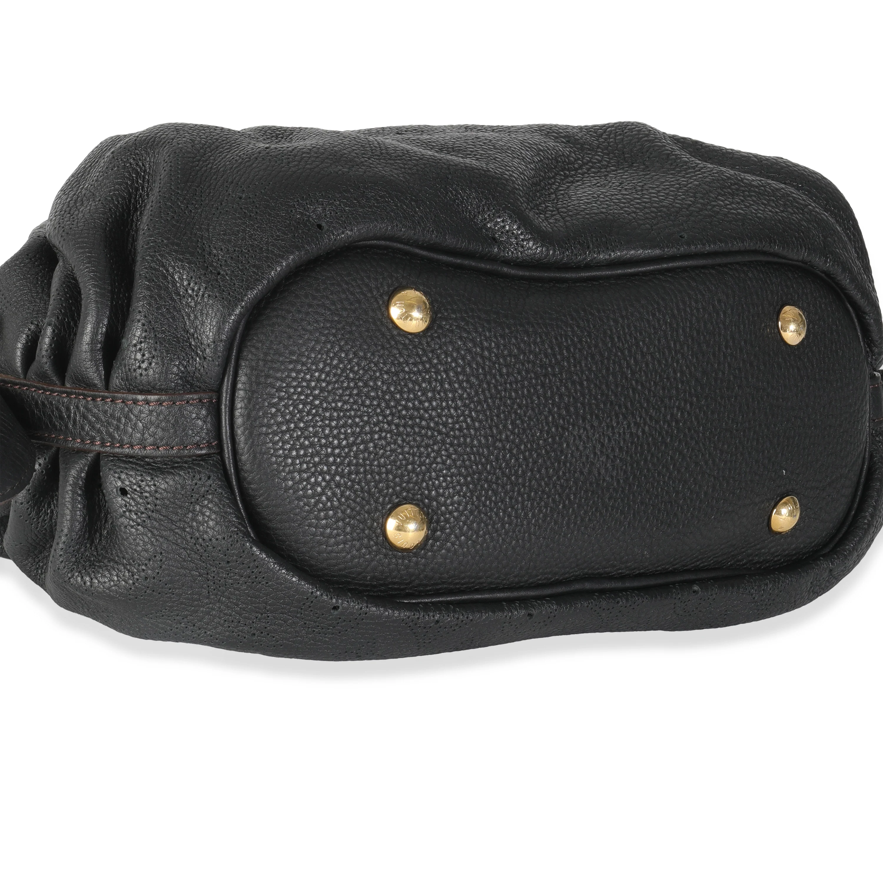 Black Monogram Mahina XS Hobo - Image 6