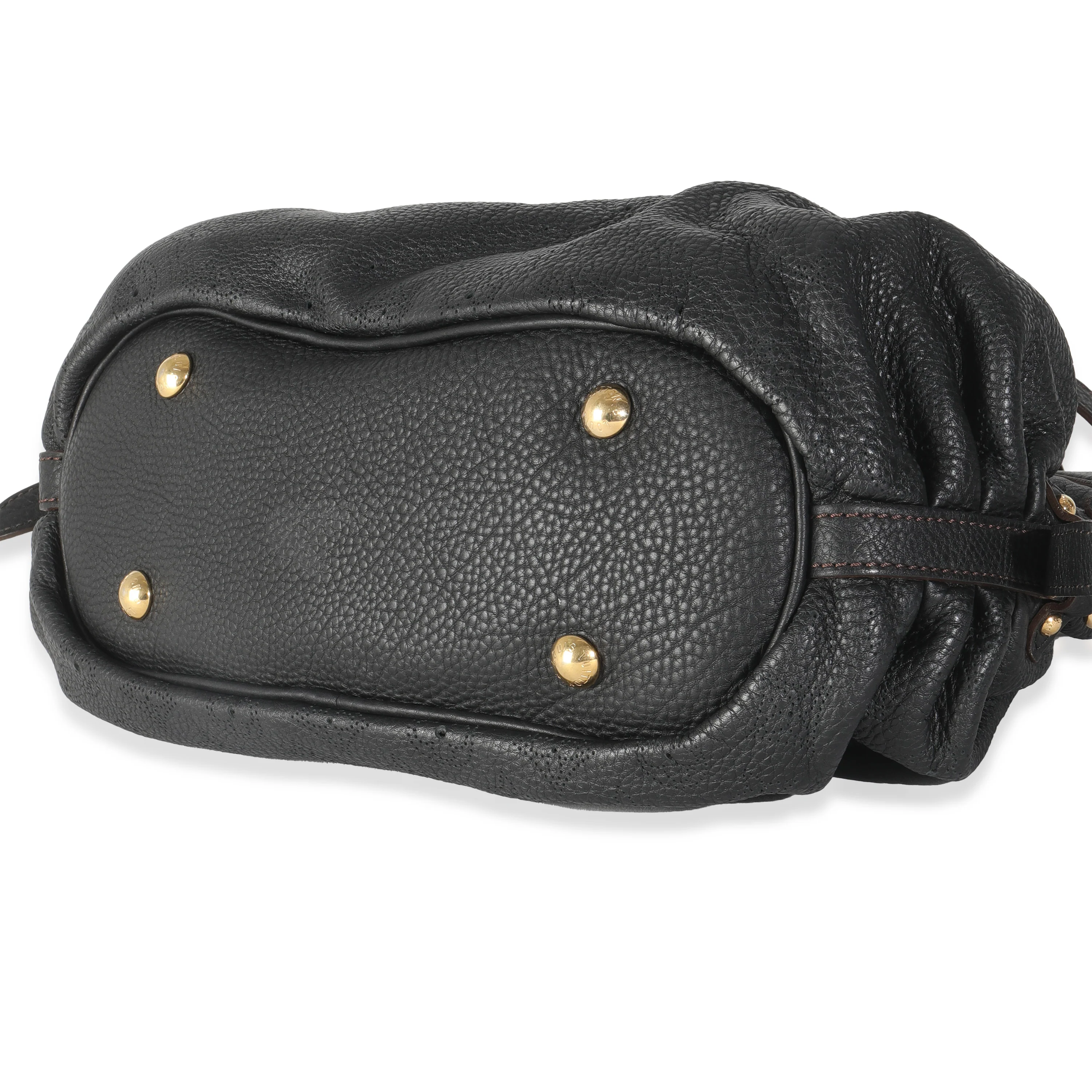 Black Monogram Mahina XS Hobo - Image 7